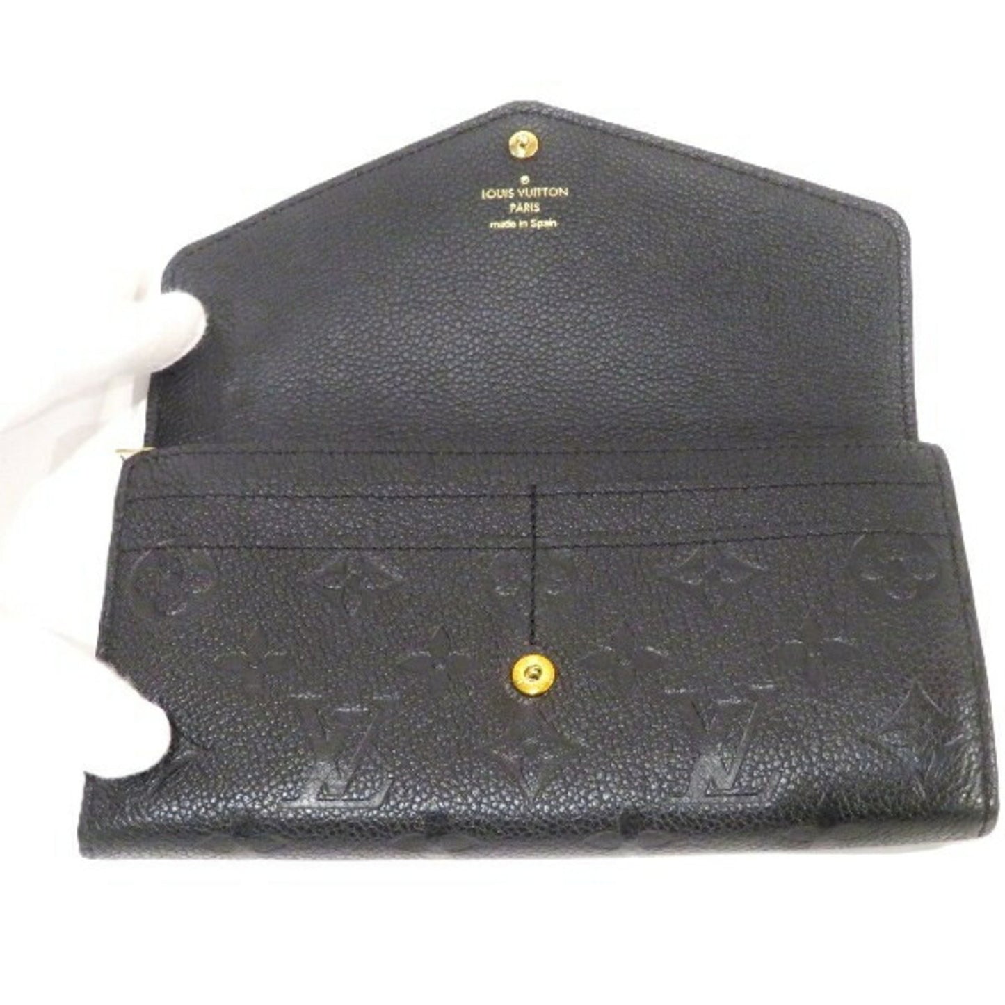 Louis Vuitton Monogram Empreinte Portefeuille Sarah M61182 Long Wallet