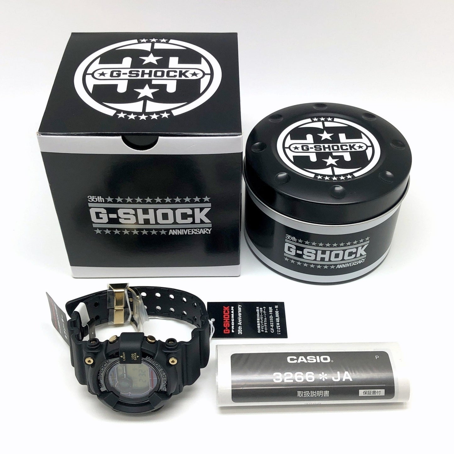 G-Shock Casio Watch Gf-8235D-1B 35Th Anniversary Frogman Anniversary Model Frogman Tough Solar