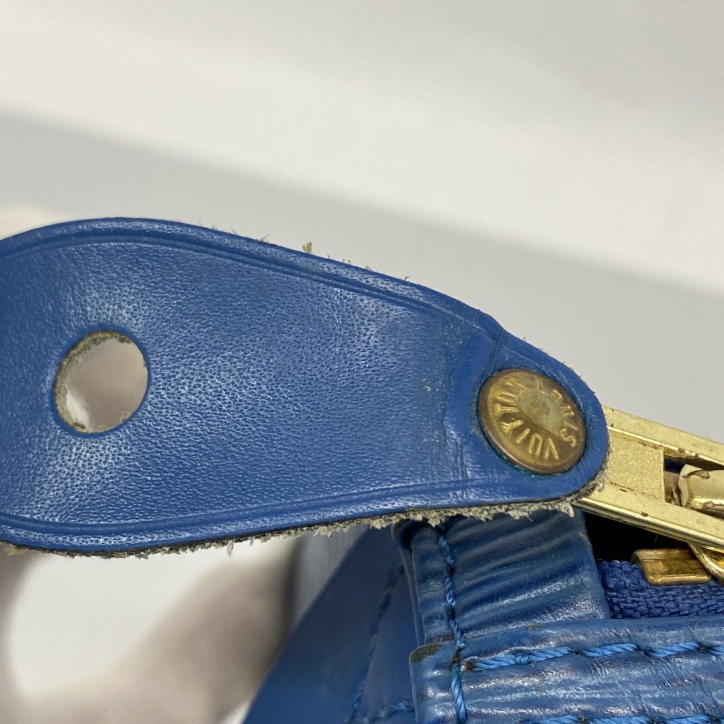 Louis Vuitton Epi Speedy 25 Handbag M43015 Toledo Blue