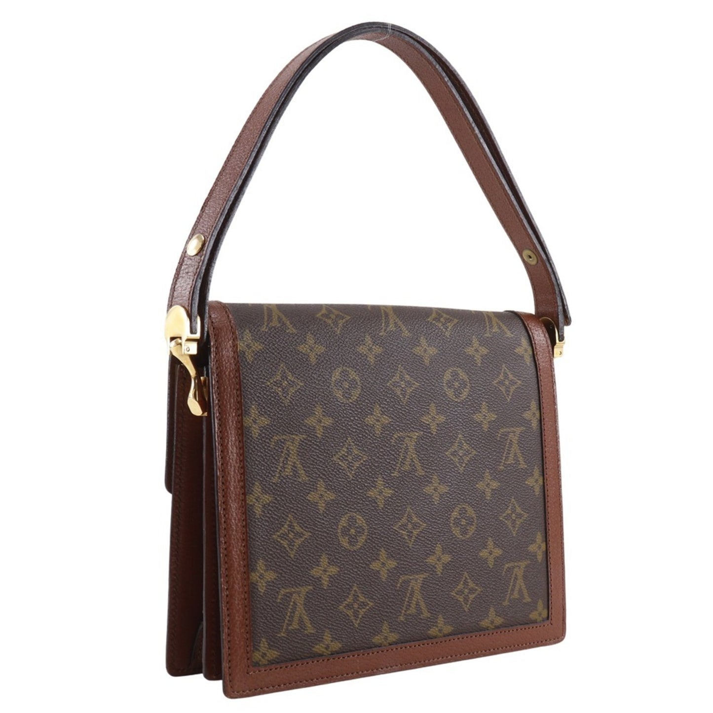 Louis Vuitton Sac Dauphine Shoulder Bag M51410 Monogram Canvas Brown A5 Flap