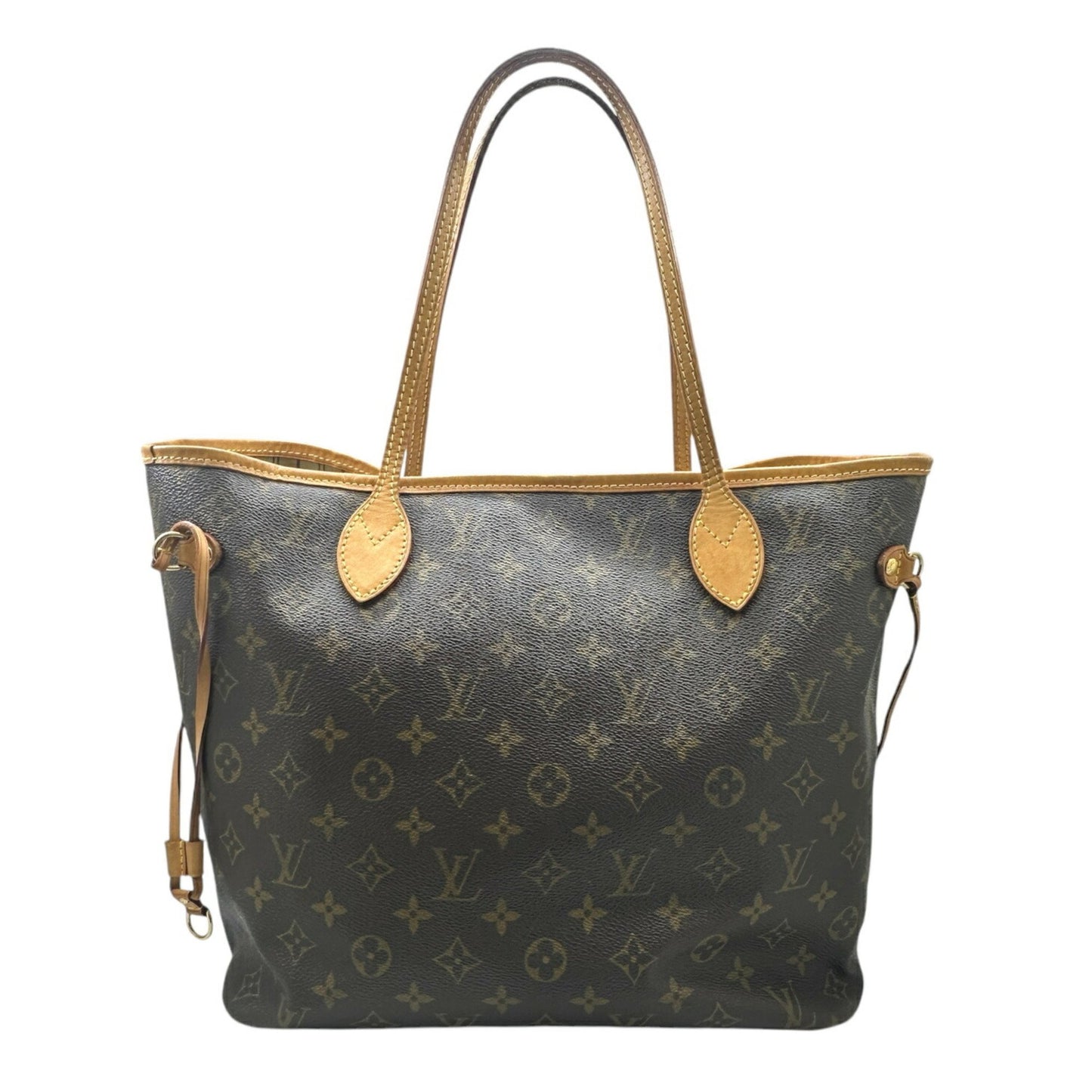 Louis Vuitton Louis Vuitton Neverfull Mm Monogram M40156 Tote Bag Brown Lv