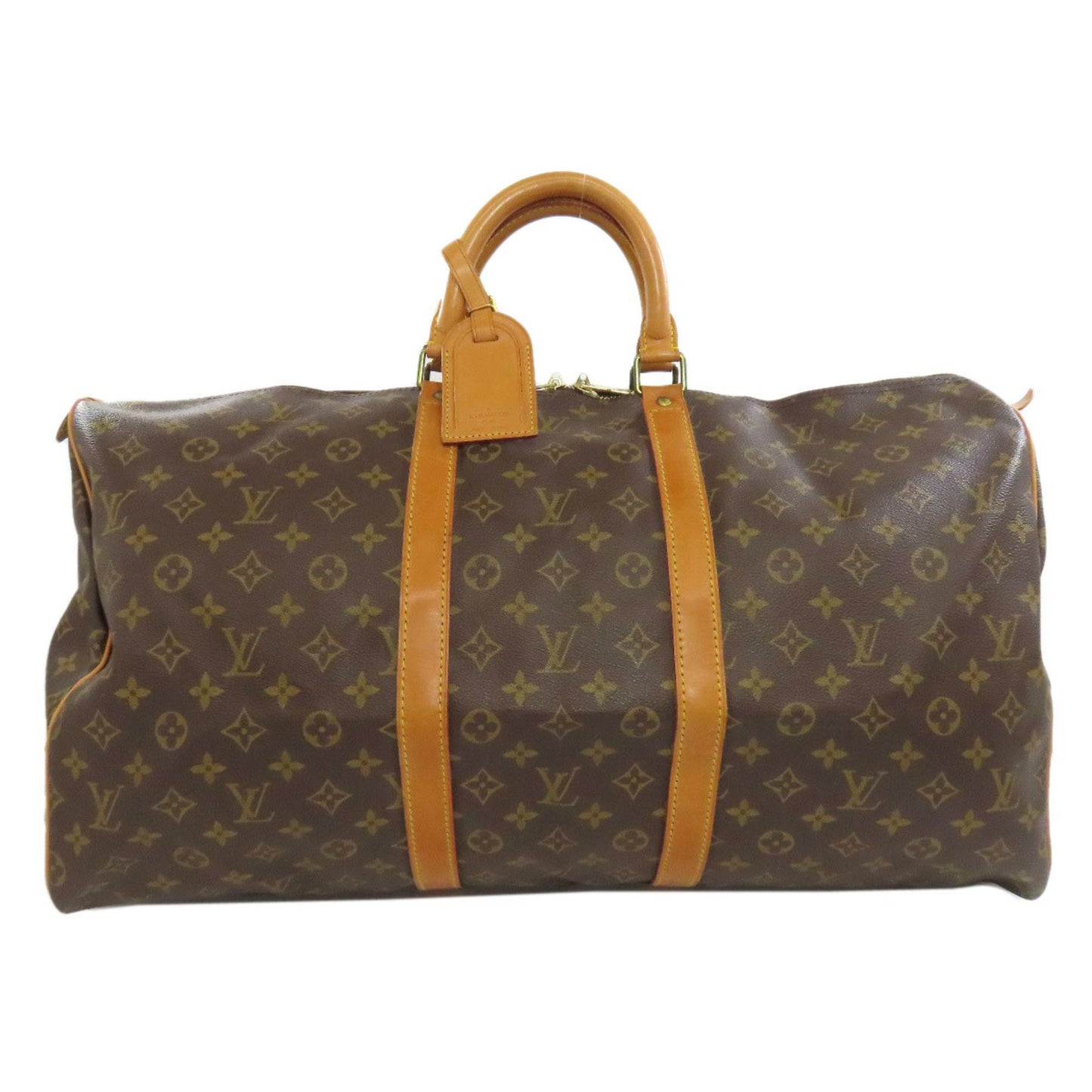 Louis Vuitton M41424 Keepall 55 Boston Bag Monogram Canvas