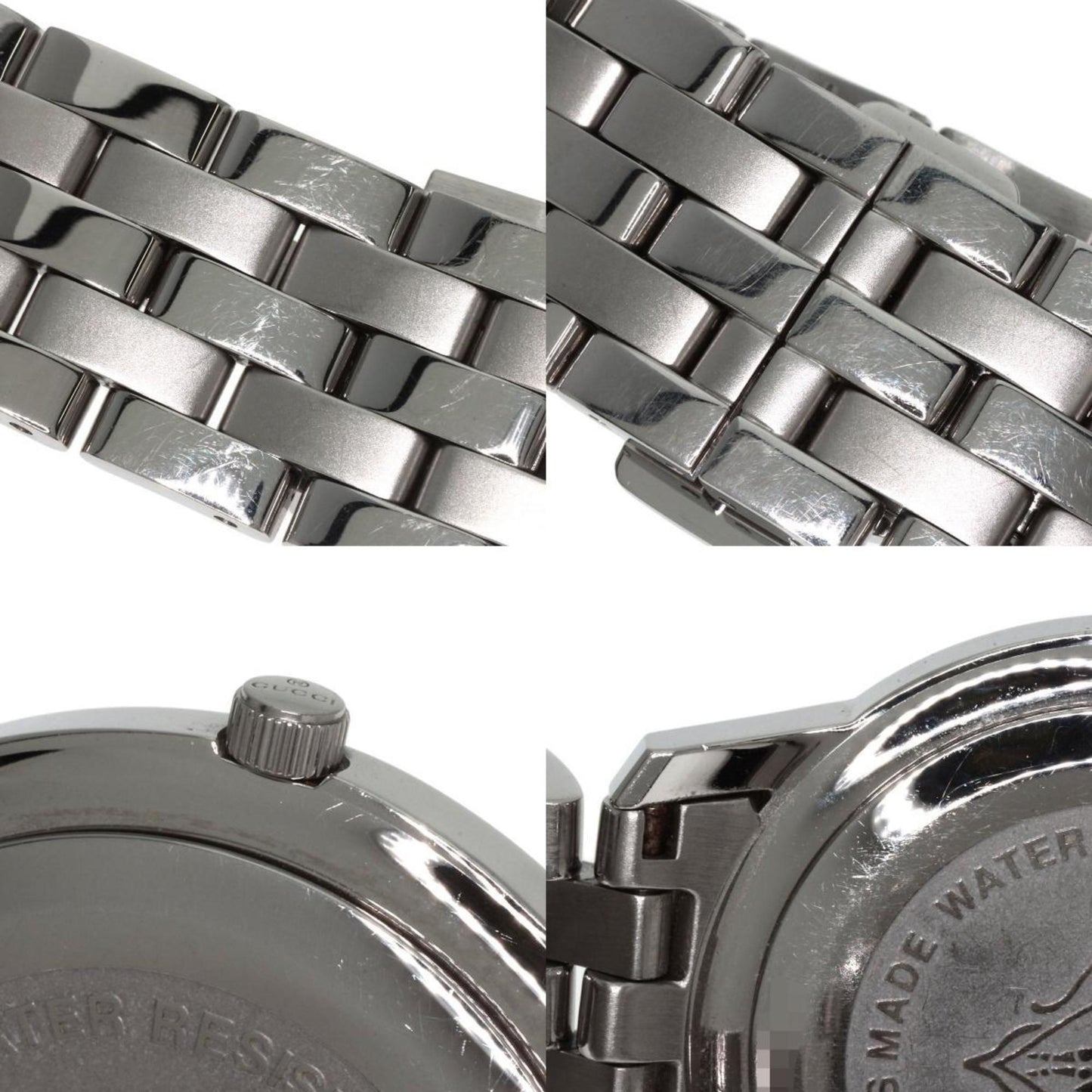 Gucci 5500M Watch Stainless Steel Ss