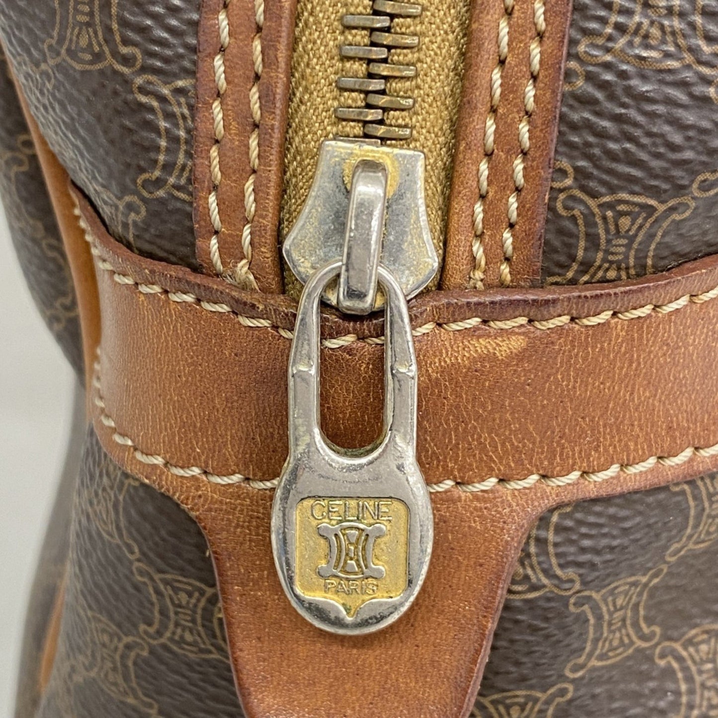 Celine Handbag Macadam Brown