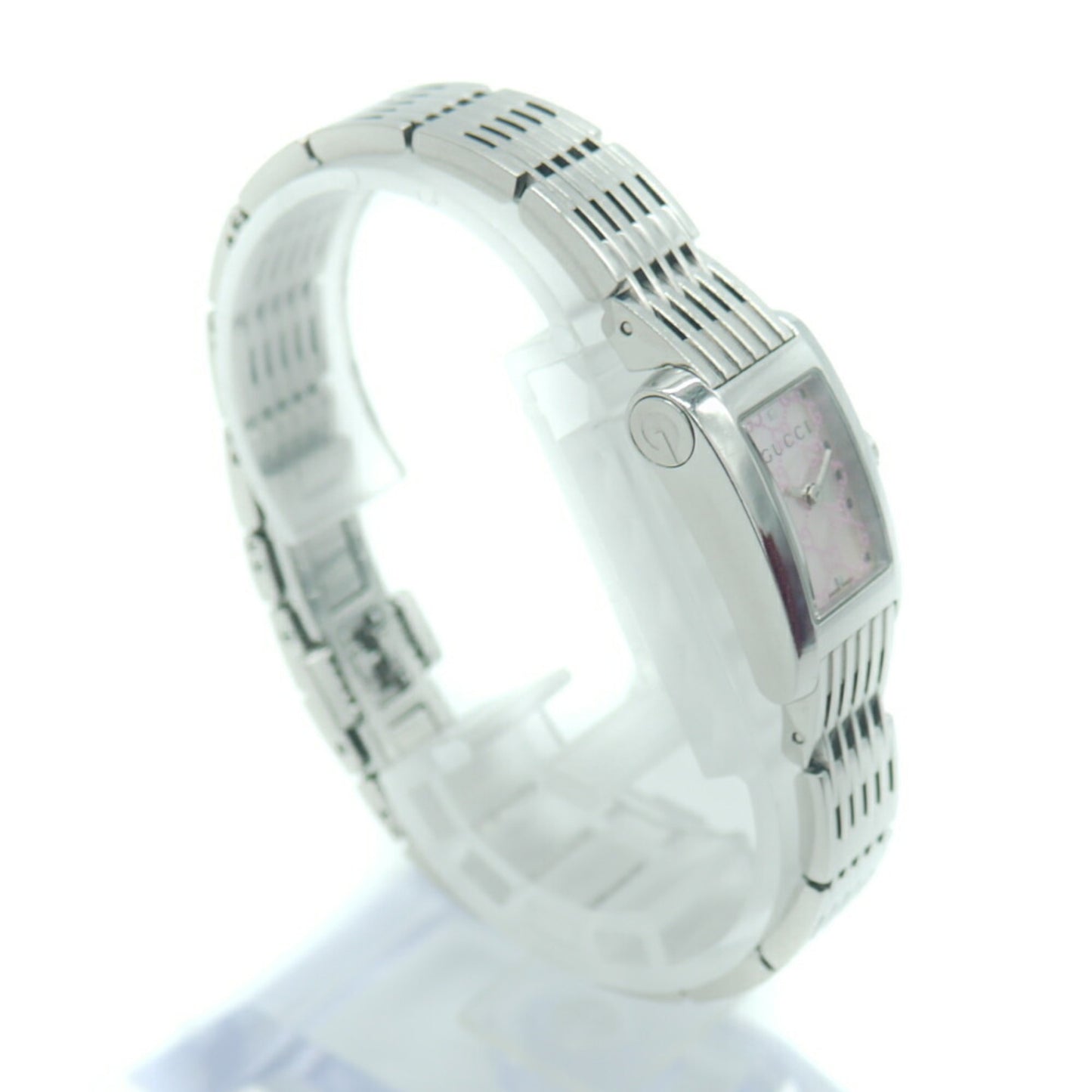 Gucci Gucci G Metro Square Quartz Pink Shell Dial