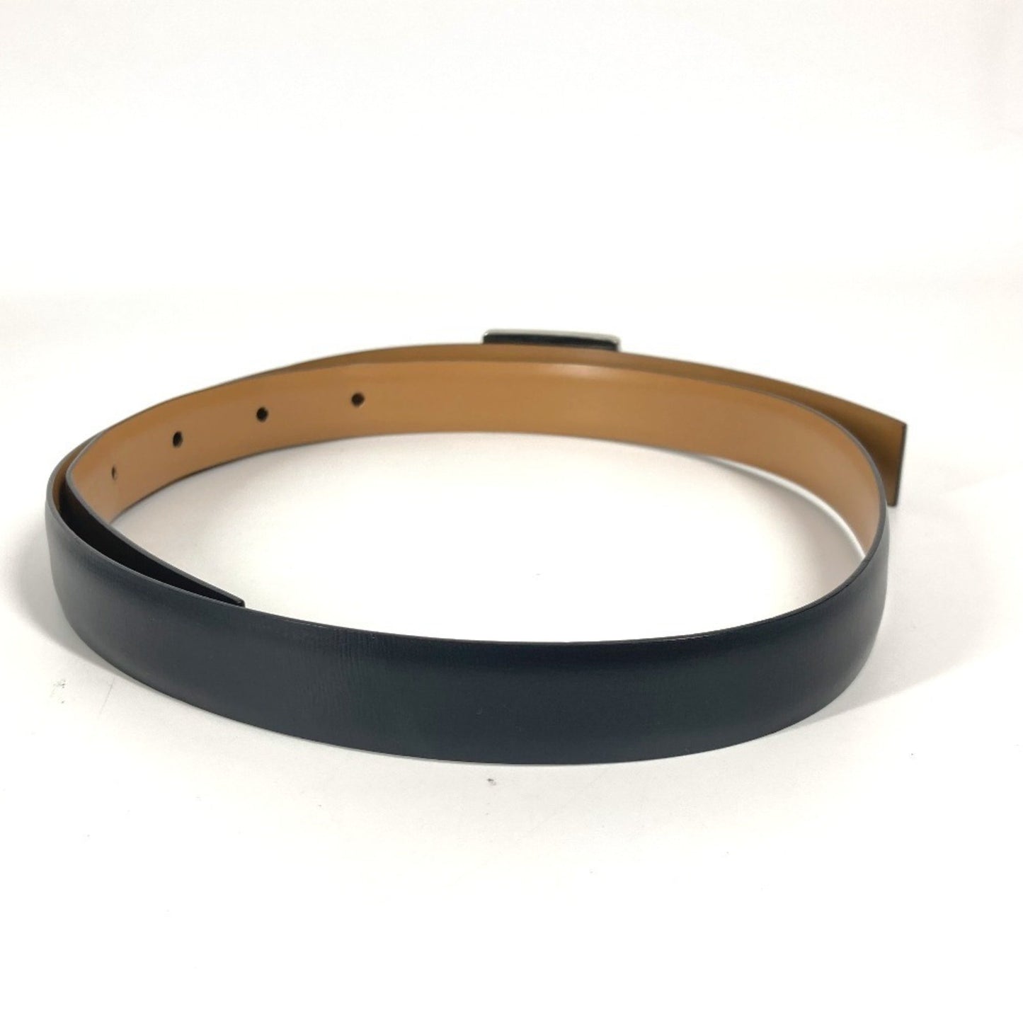 Loewe Logo Buckle Belt Leather