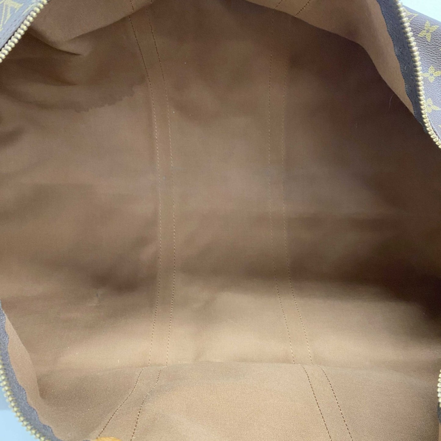 Louis Vuitton Monogram Keepall 60 Boston Bag M41422 Brown
