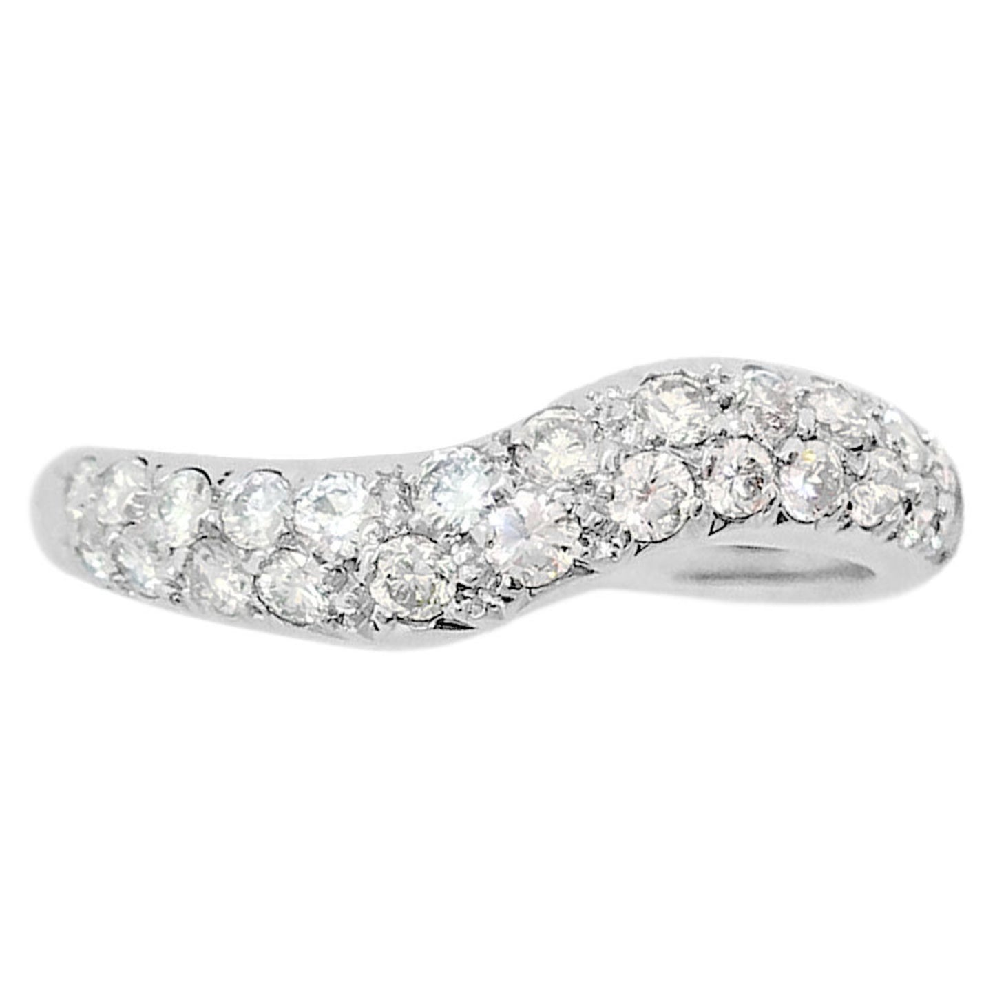 Van Cleef & Arpels Pav Wave Ring