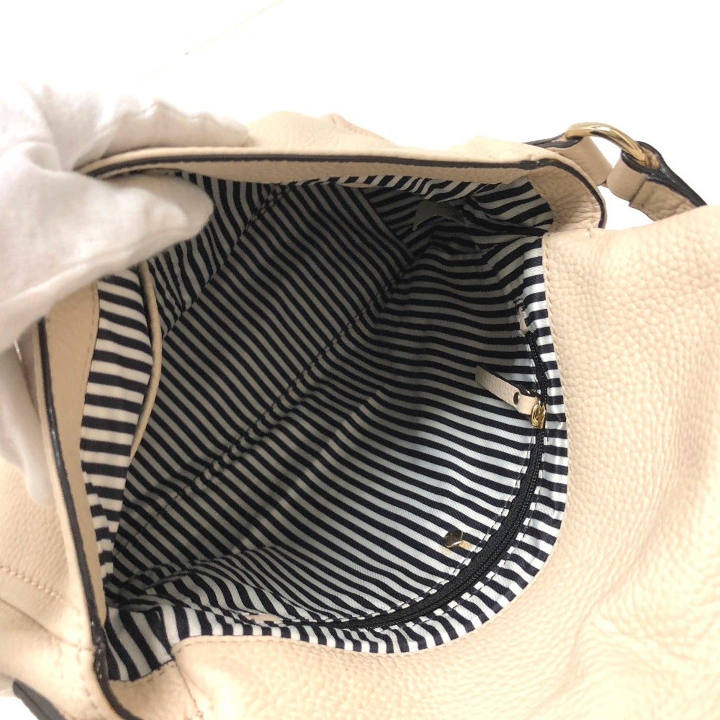 Kate Spade Pxru6223 Crossbody Bag 2Way Hand Bag Shoulder Bag Light Beige