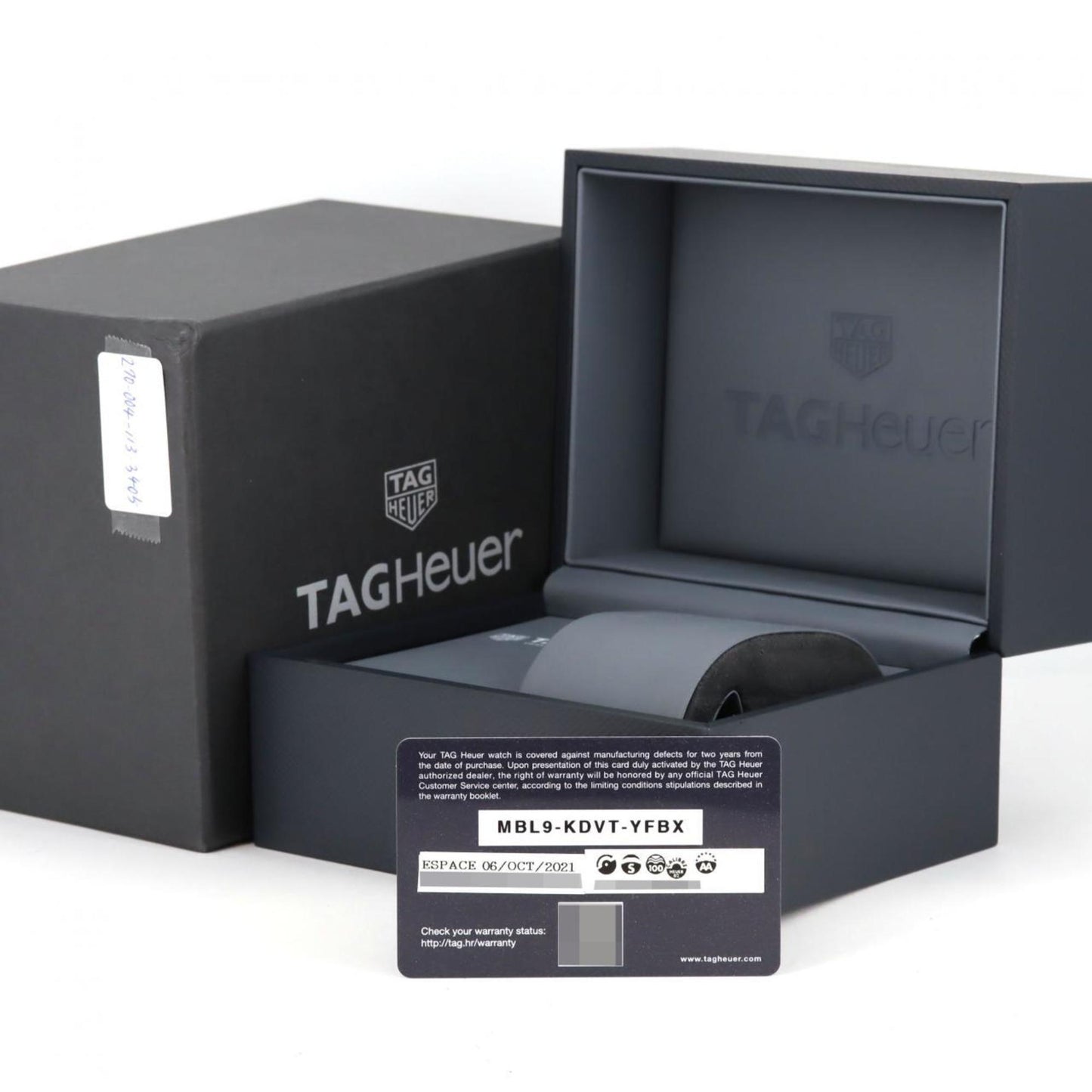 Tag Heuer Carrera Calibre 02 Chronograph Cbn2010.Ba0642 Stainless Steel Automatic Watch