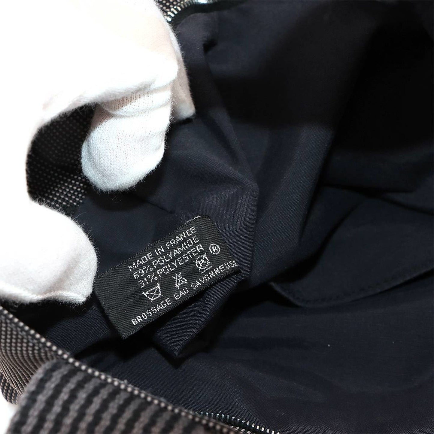 Hermes Herms Herline Cabas Tote Bag In Gray Canvas