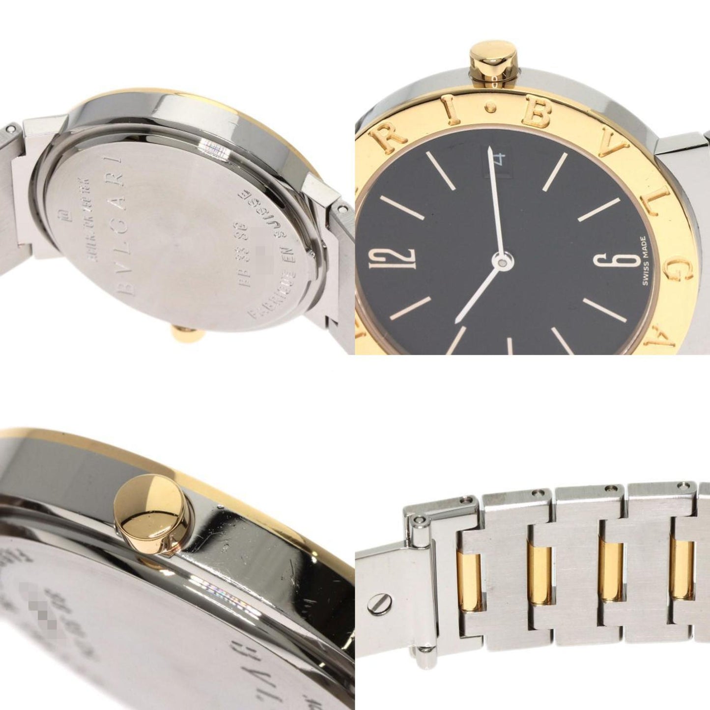 Bvlgari Bb33Sgd Wristwatch Stainless Steel Ssxk18Yg