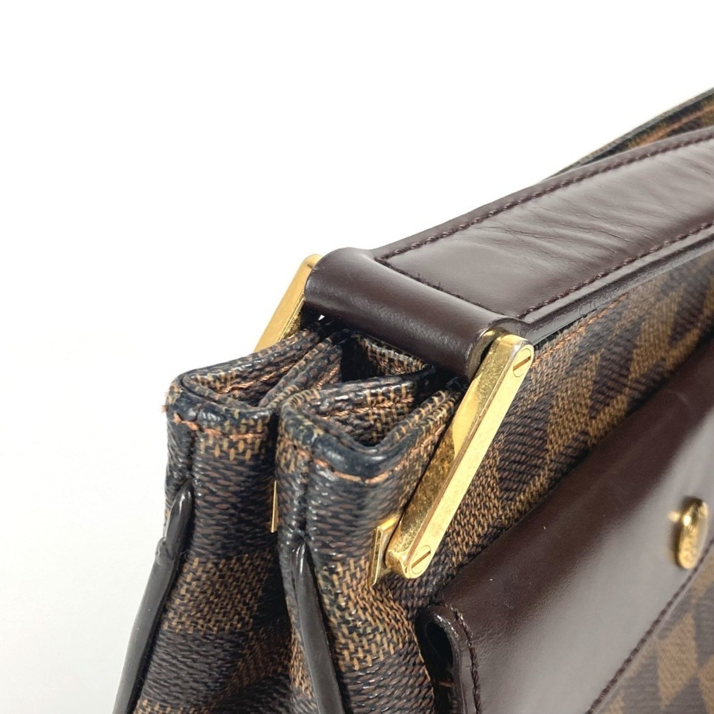 Louis Vuitton N51129 Damier Auburn Shoulder Bag Canvas