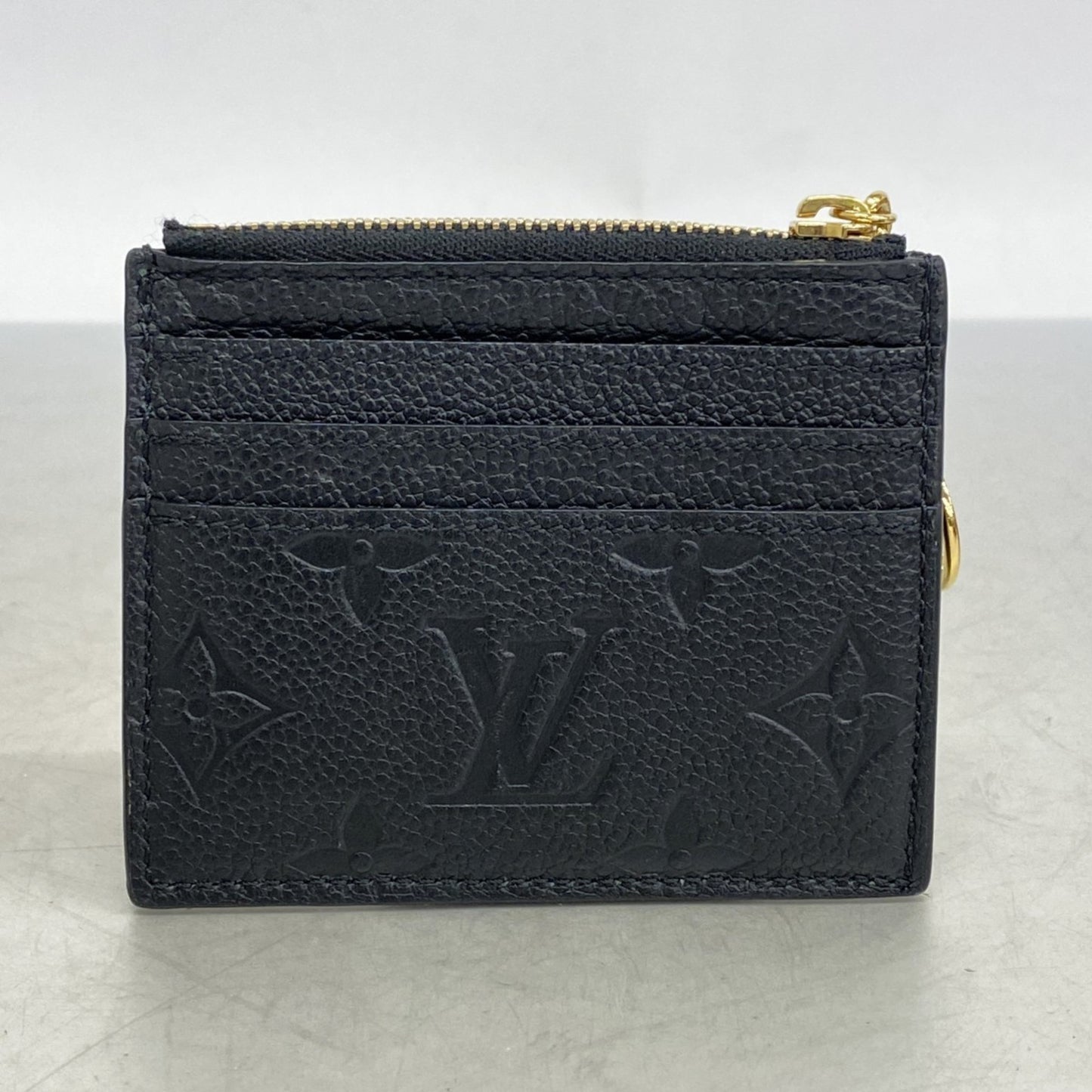 Louis Vuitton Monogram Empreinte Wallet/Coin Case With Lv Charm