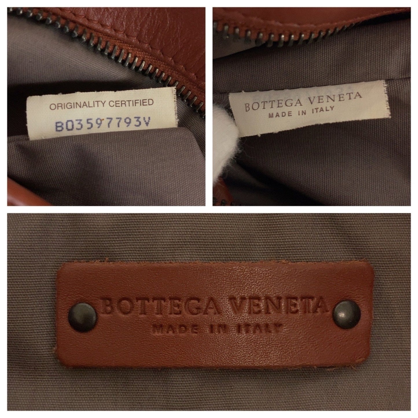 Bottegaveneta Bottega Veneta Intrecciato Brown Gunmetal Hardware Leather B03597793V Shoulder Bag