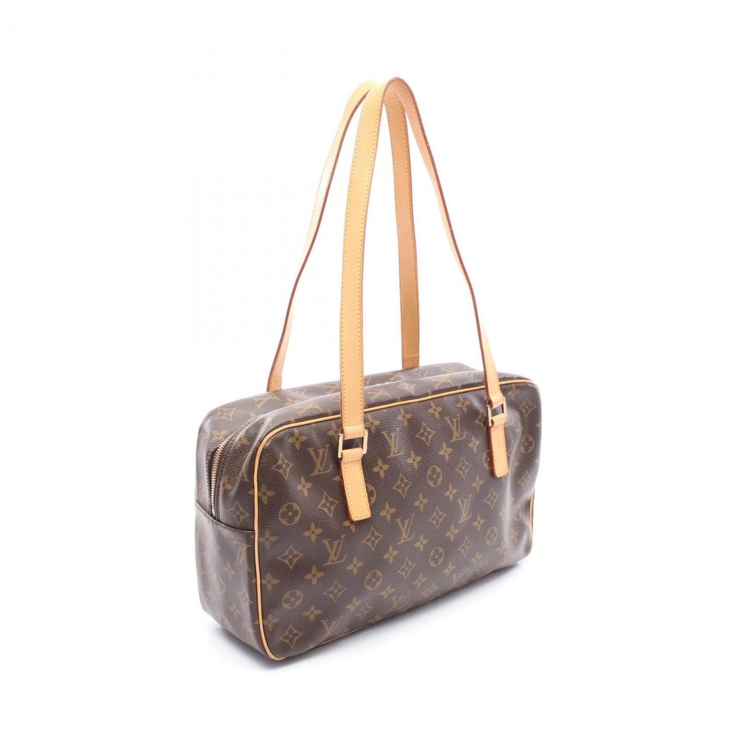 Louis Vuitton Cite Gm Monogram Shoulder Bag Coated Canvas Leather