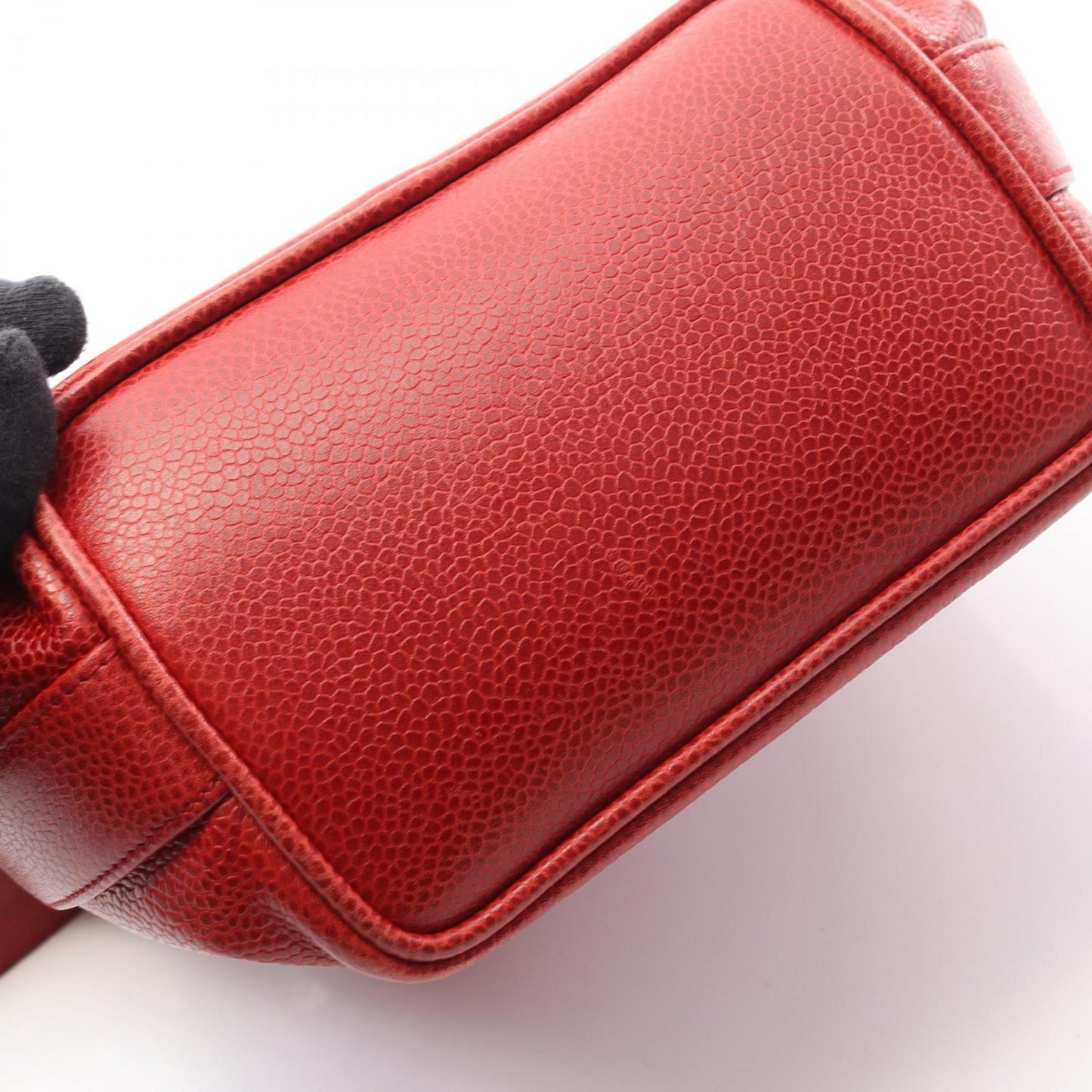 Chanel Coco Mark Shoulder Bag In Grained Calfskin Caviar