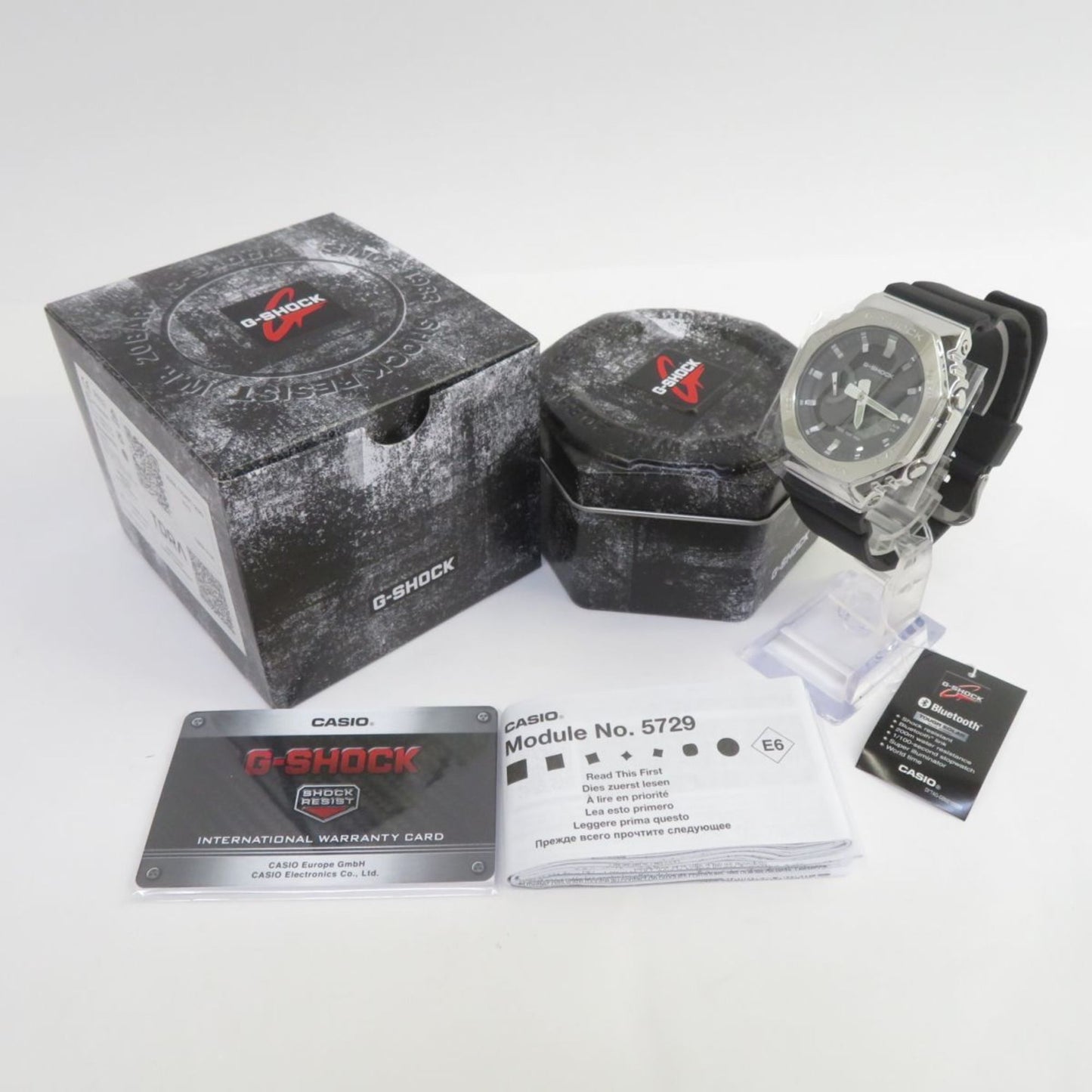 Casio G-Shock G-Steel Mobile Link Gbm-2100-1Aer Tough Solar Watch