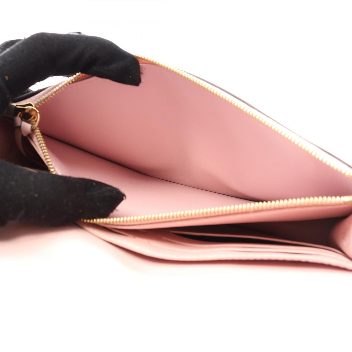 Louis Vuitton Portefeuille Flore Chain Shoulder Bag