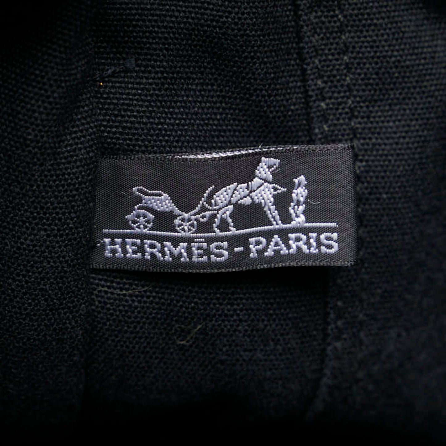 Hermes Four Tote Mm Bag Handbag Black Canvas