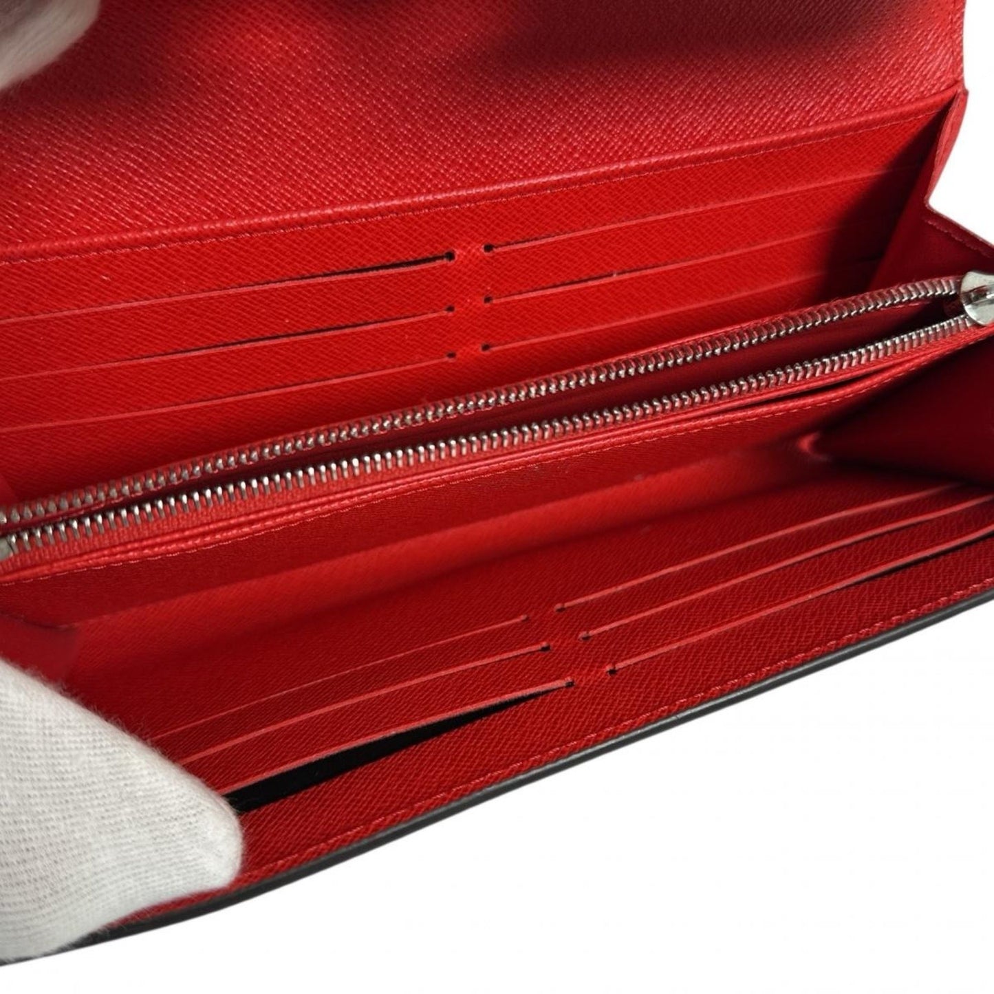 Louis Vuitton Louis Vuitton Long Wallet Epi Twist Leather M61179 Coquelicot