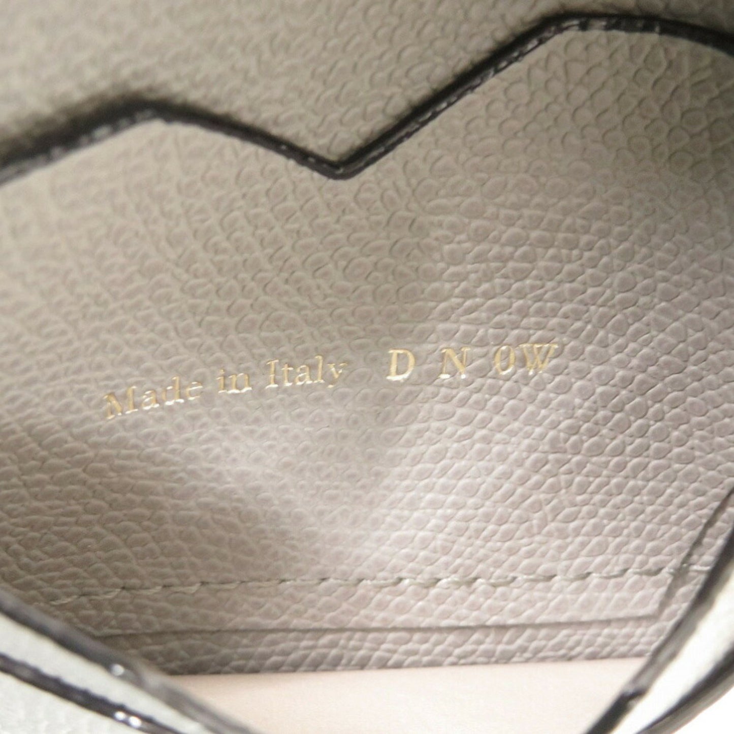 Like New Valextra Leather Grey Bi-Fold Wallet 0437Valextra