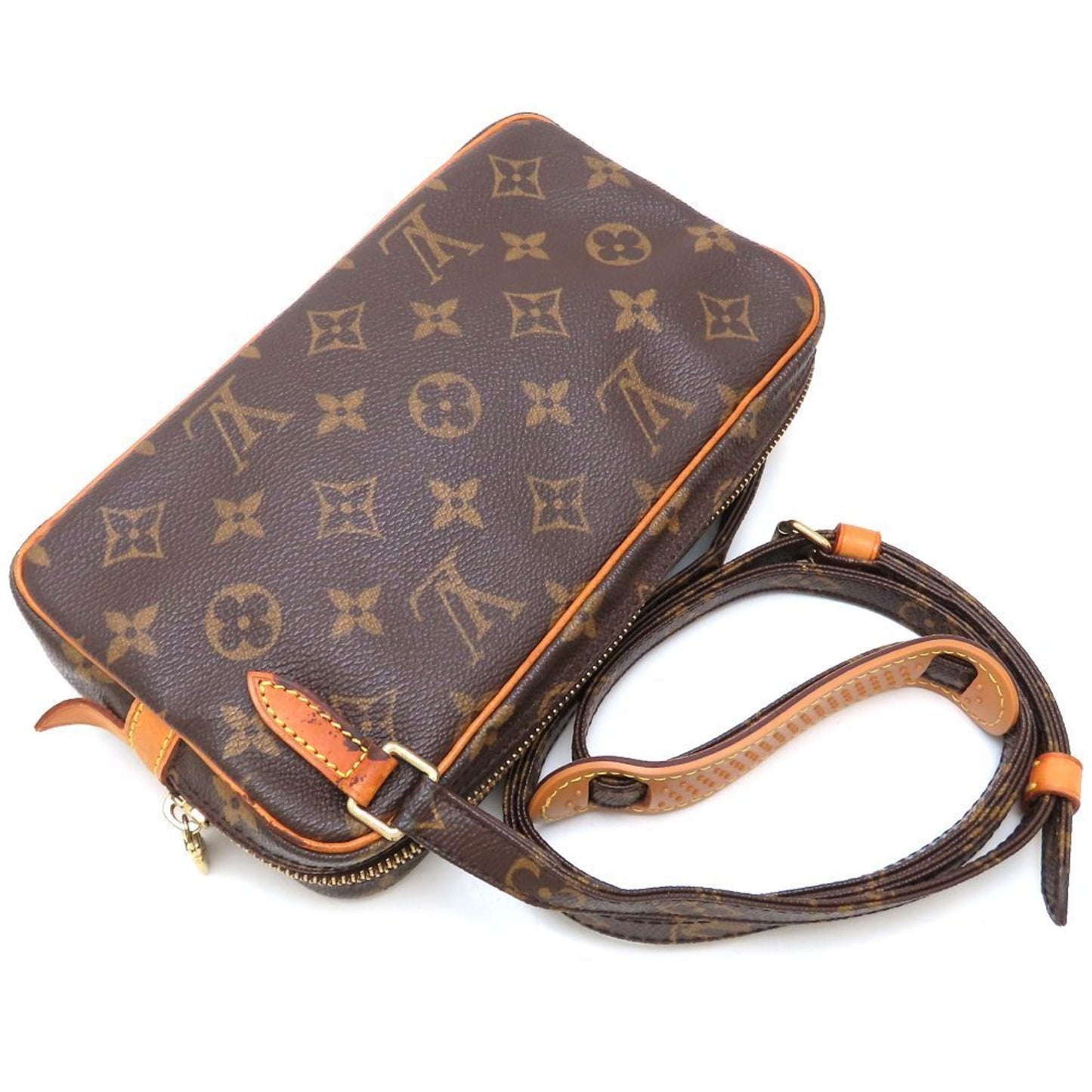 Louis Vuitton Monogram Marly Bandouliere M51828 Shoulder Bag Brown