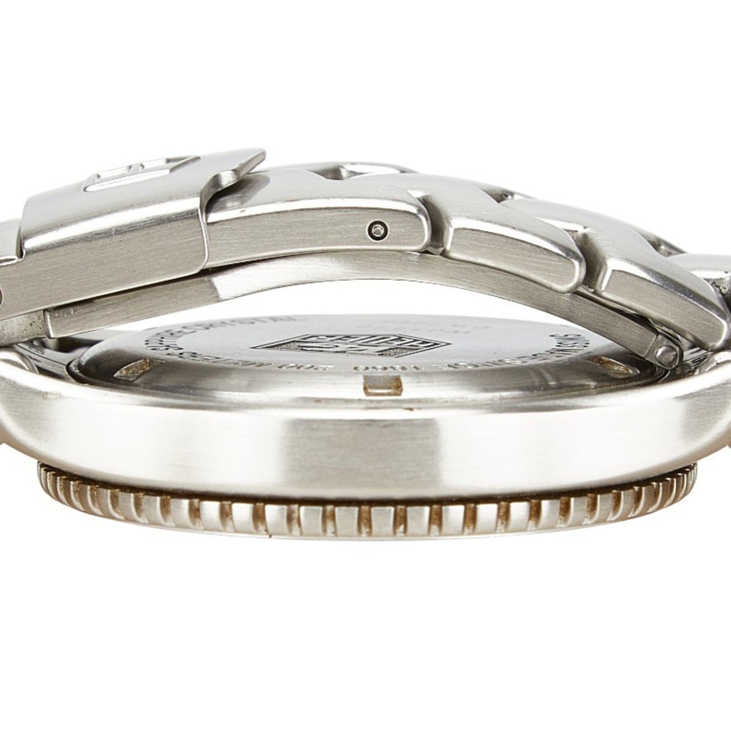 Tag Heuer Link Wj1110 Quartz Watch With Black Dial And Stainless Steel
