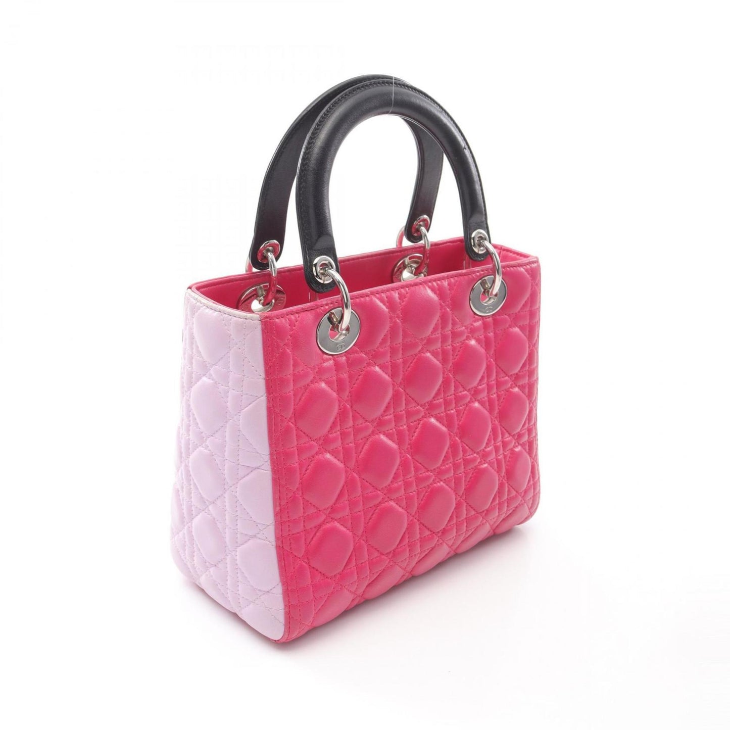 Christian Dior Dior Lady Dior Lady Cannage Handbag Leather