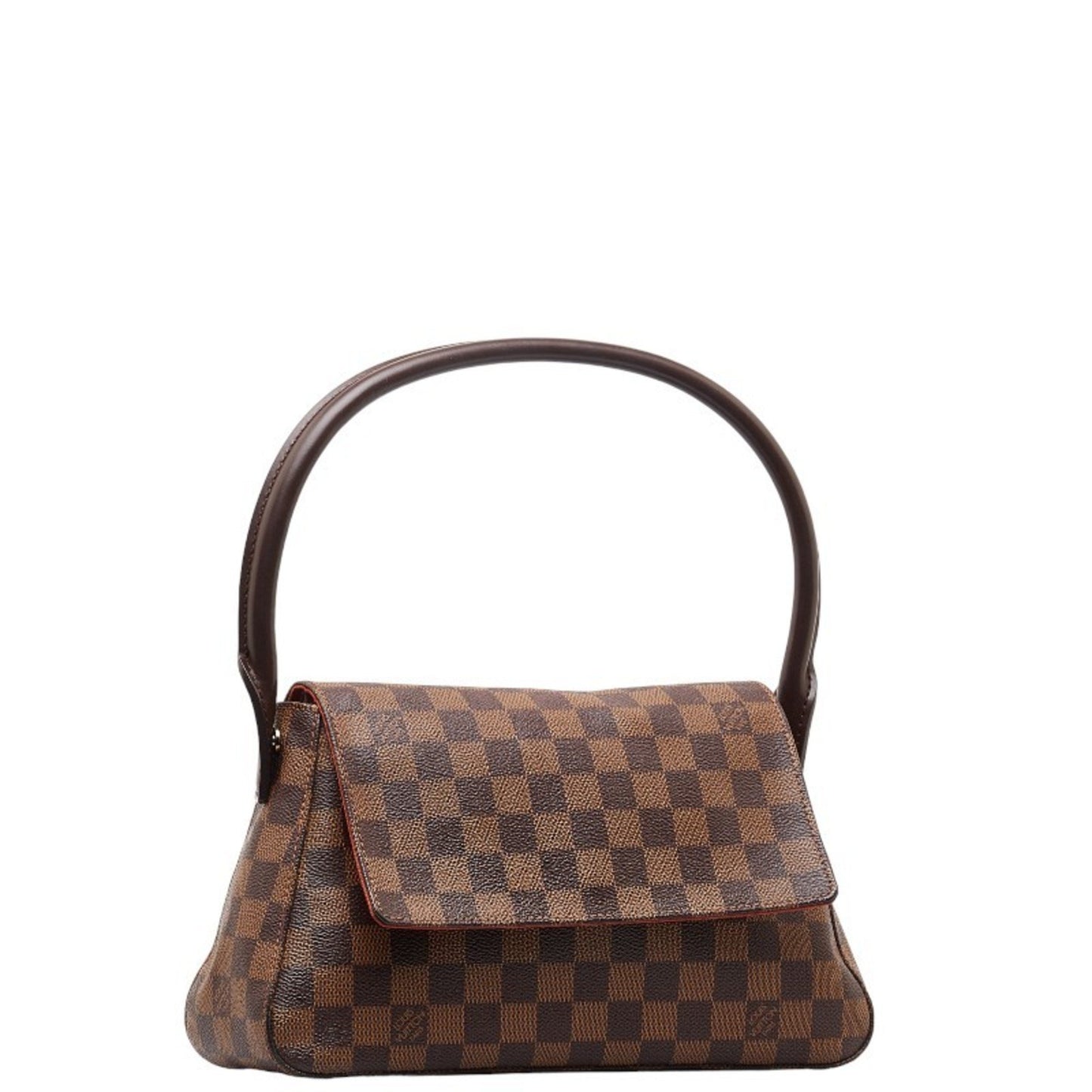 Louis Vuitton Damier Looping Special Order Handbag Shoulder Bag N51148 Brown Pvc Leather