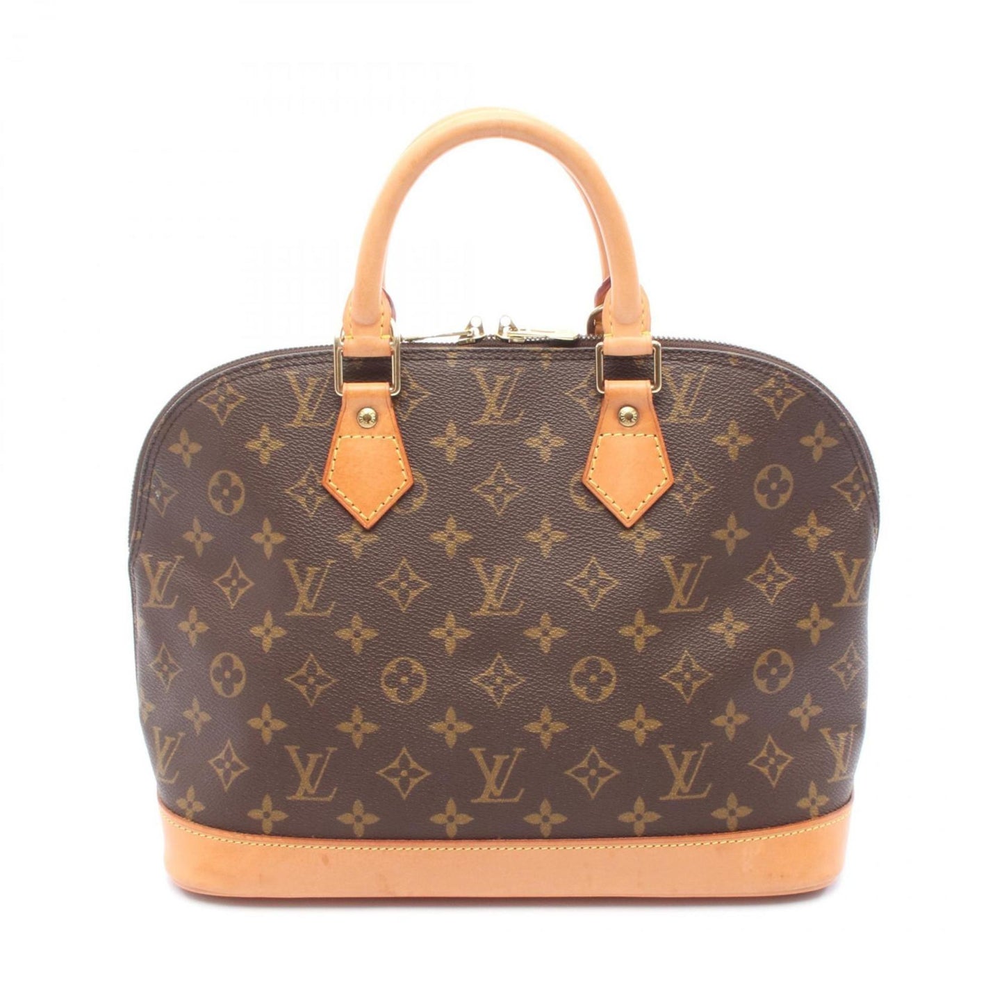Louis Vuitton Alma Pm Handbag Coated Canvas Leather Monogram