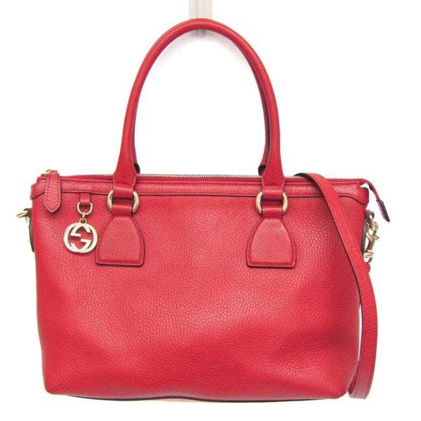 Gucci Interlocking G 449659 Women'S Leather Handbag