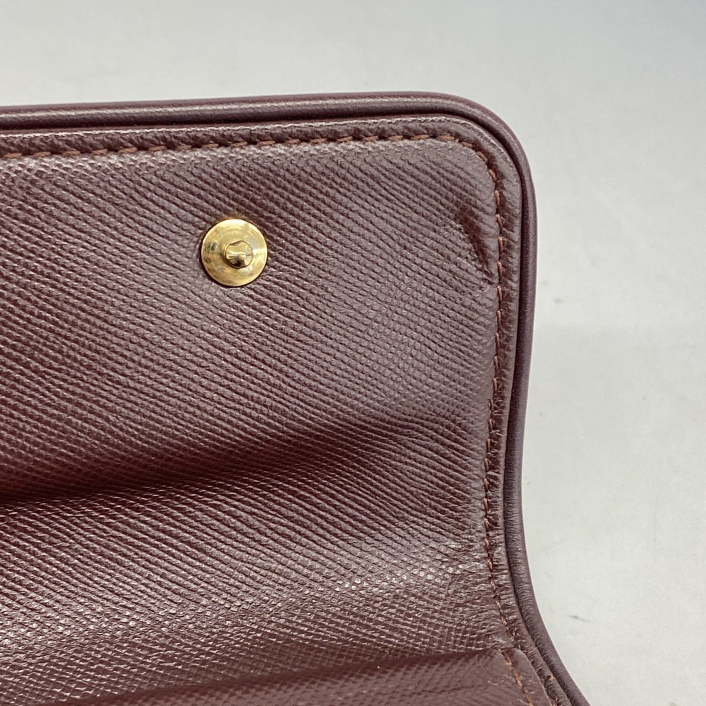 Louis Vuitton Monogram Mini Tri-Fold Wallet Porte Tresor International M92244