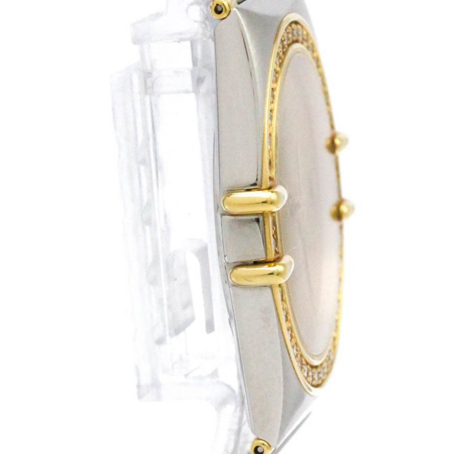 Omega Constellation Diamond 18K Gold Steel