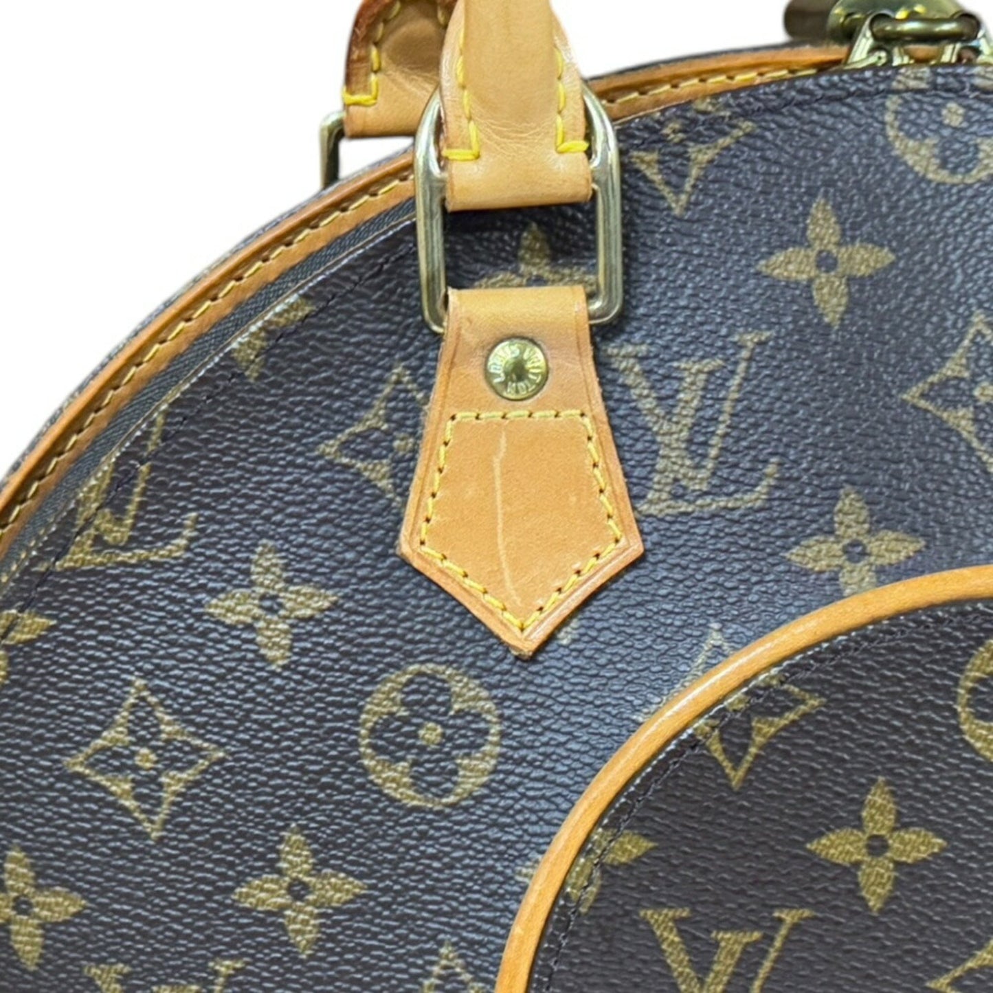 Louis Vuitton Ellipse Pm Monogram Handbag Canvas M51127 Brown