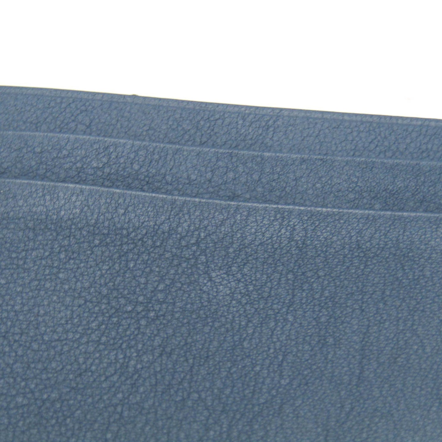 Tiffany Leather Card Case Navy