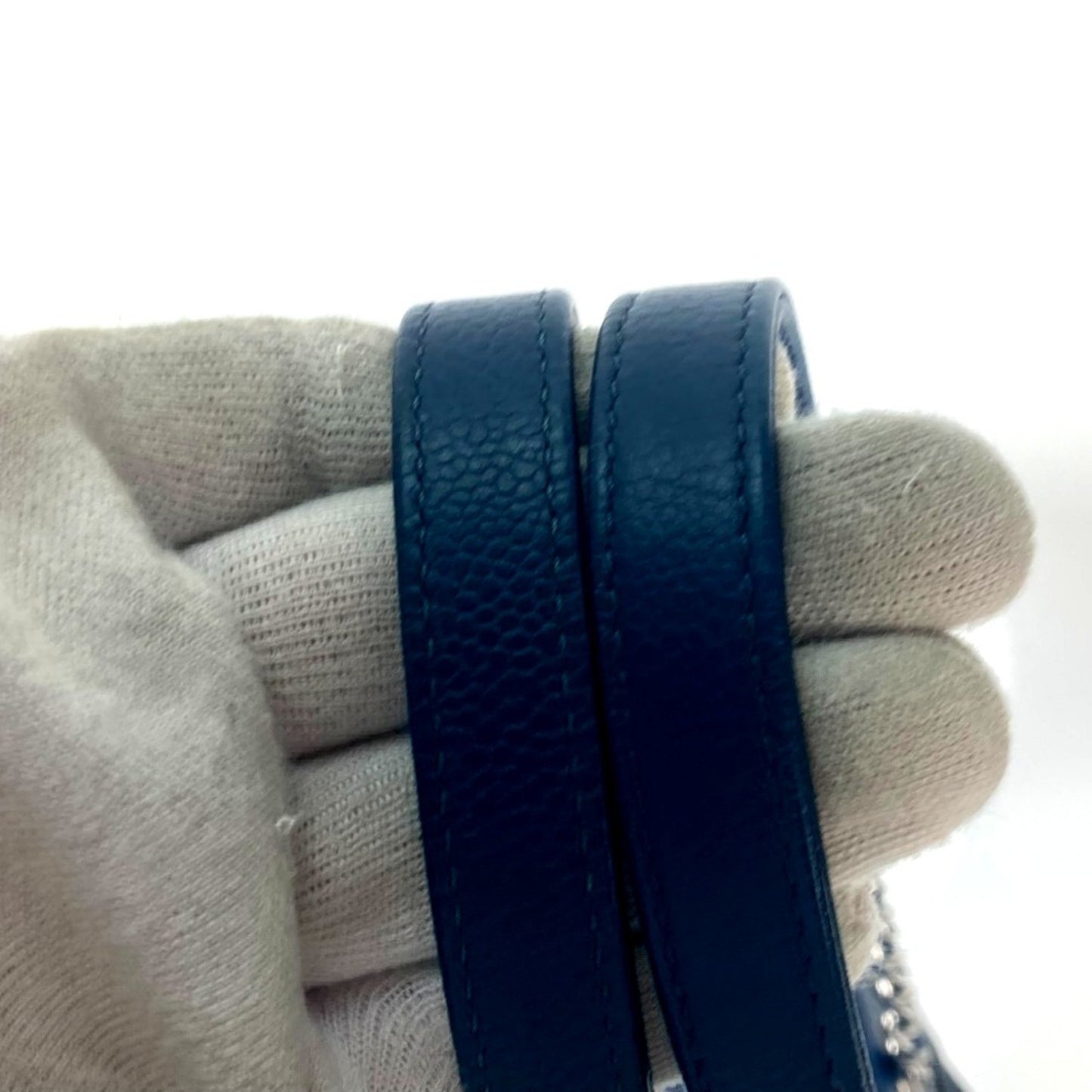 Chanel Logo Tote Bag Shoulder Bag Bag Chain Shoulder Bag Navy