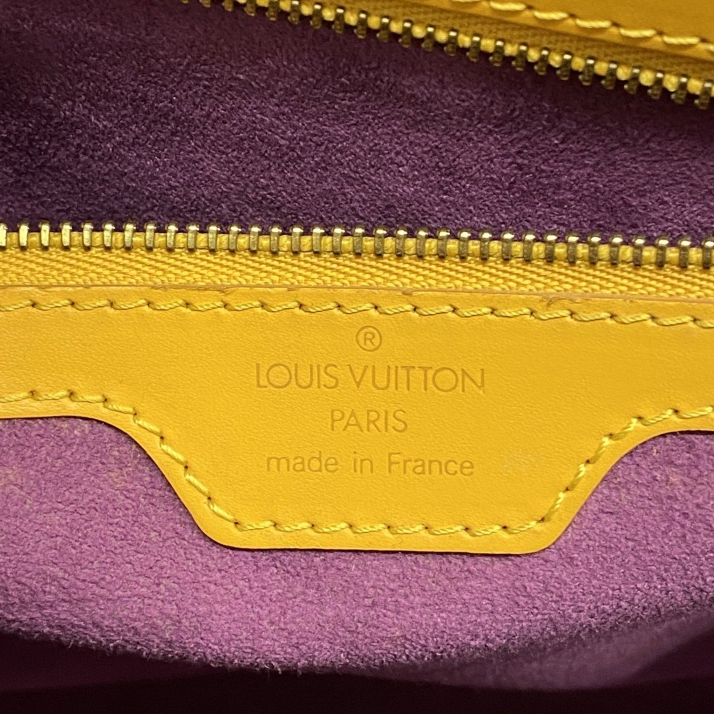 Louis Vuitton Epi Leather Shoulder Bag M52289 Jaune