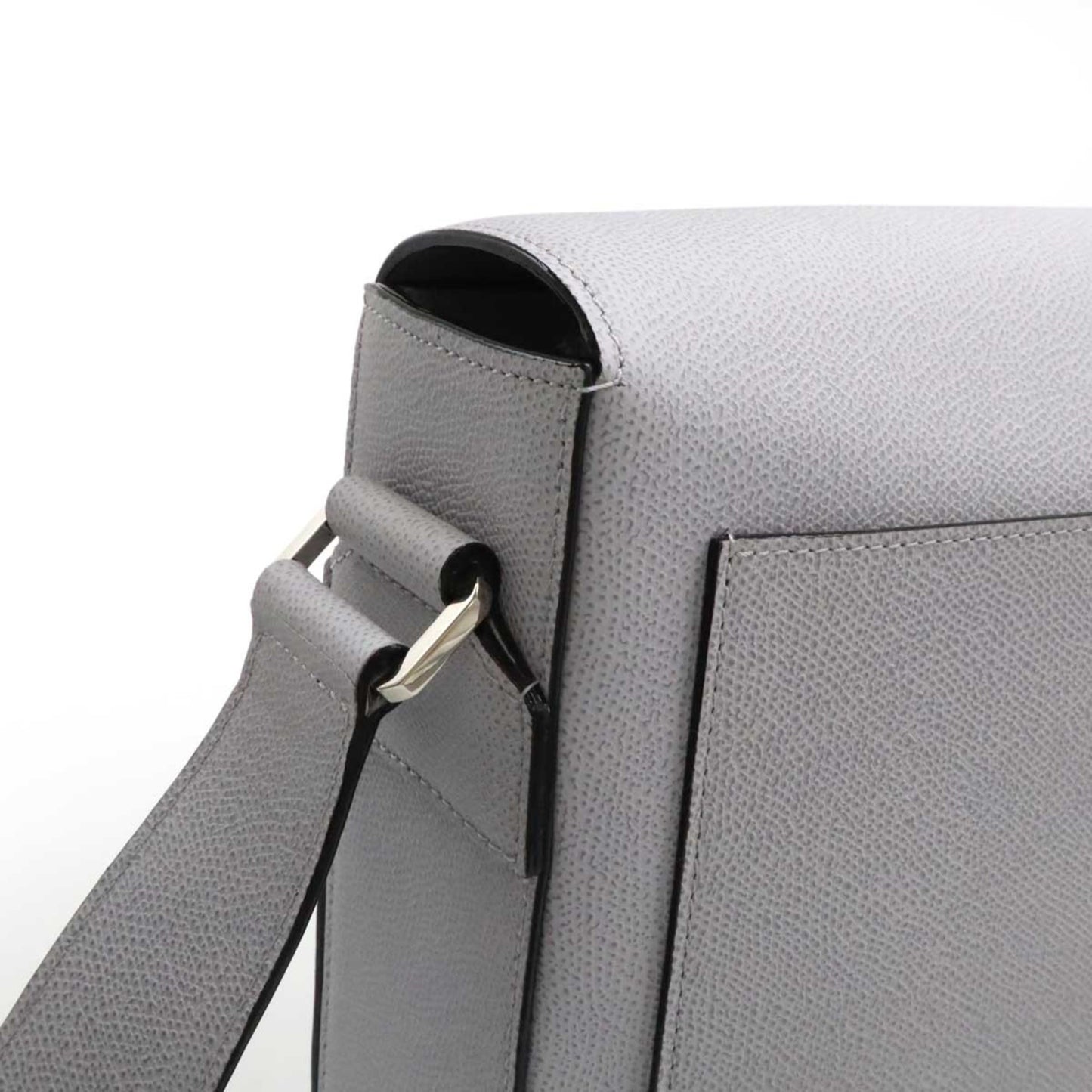 Valextra V-Line Shoulder Bag In Leather