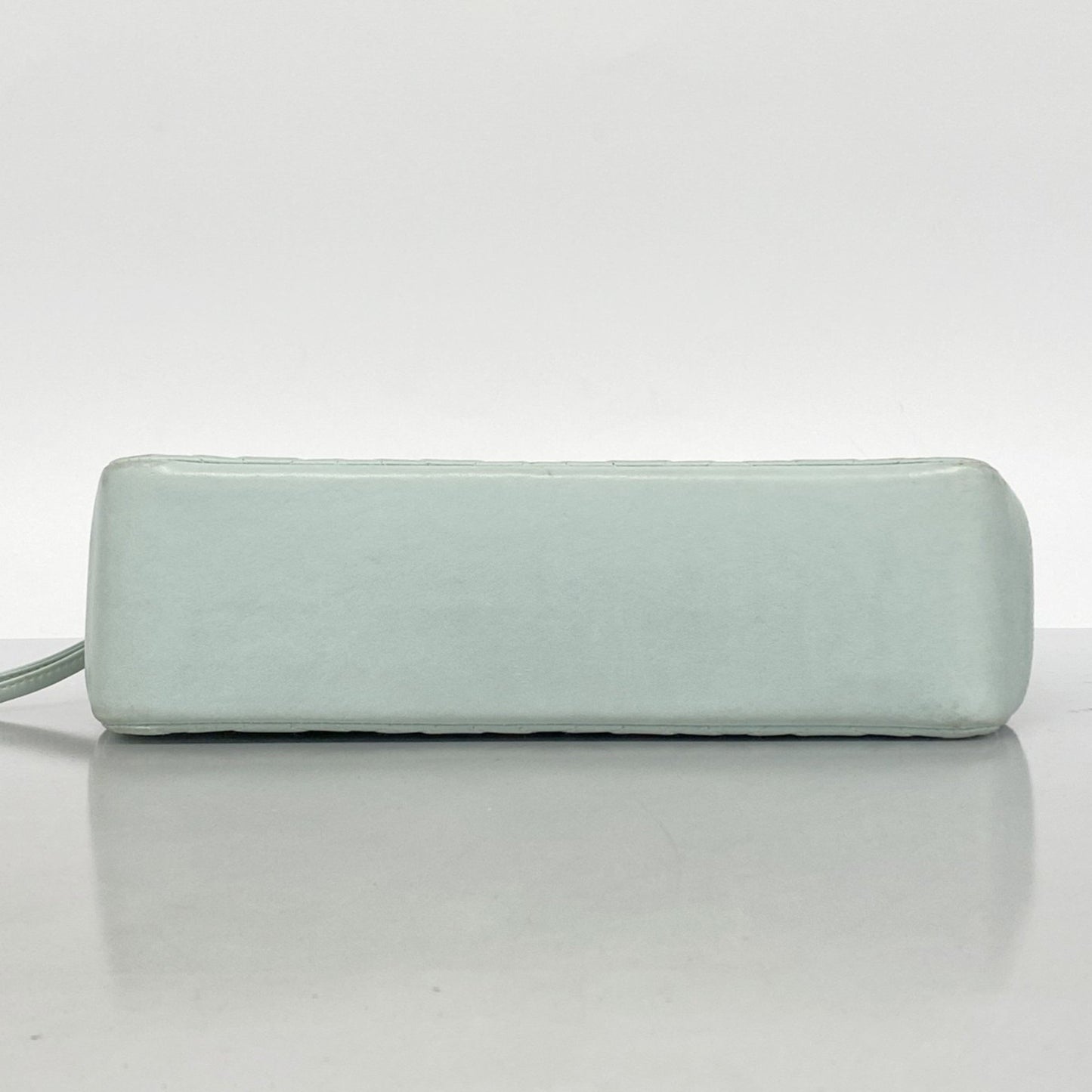 Chanel Shoulder Bag Chain Lambskin Mint Green