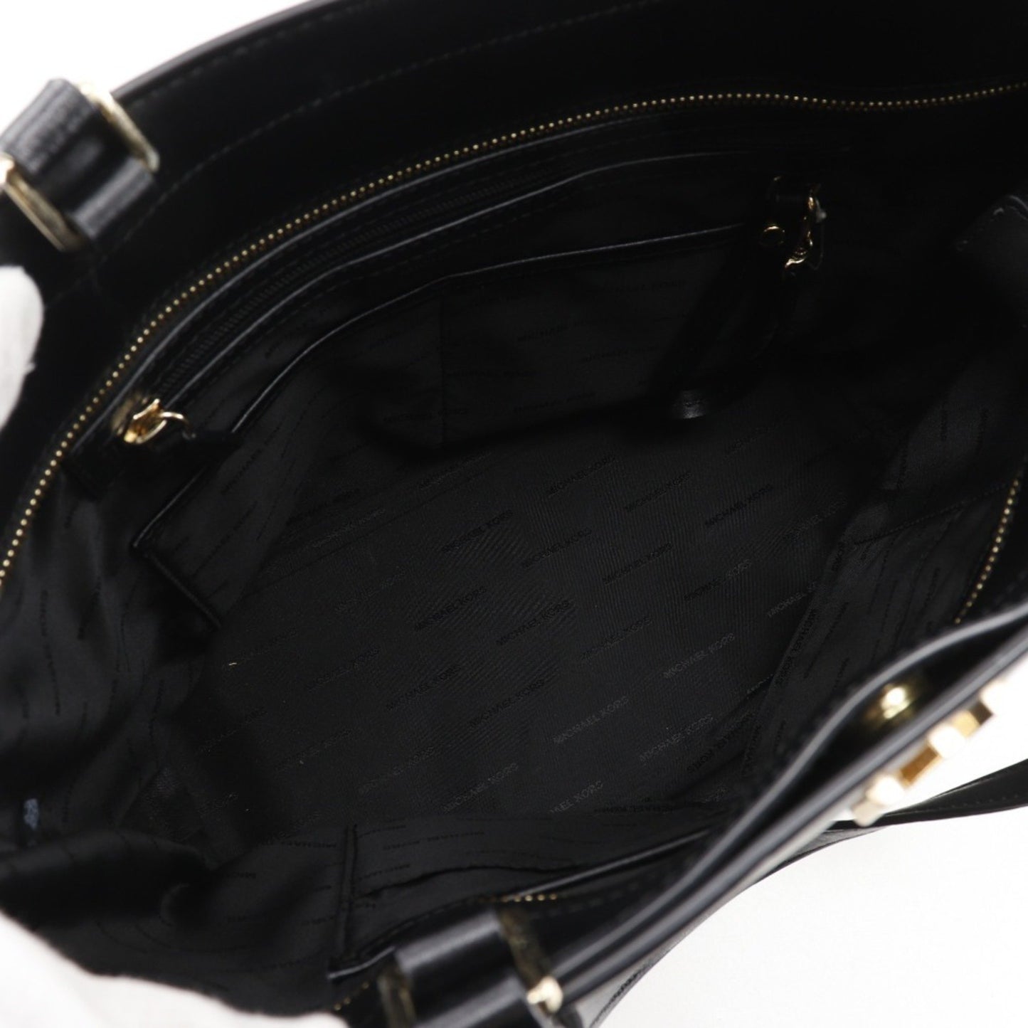 Michael Kors Tote Bag Leather Black