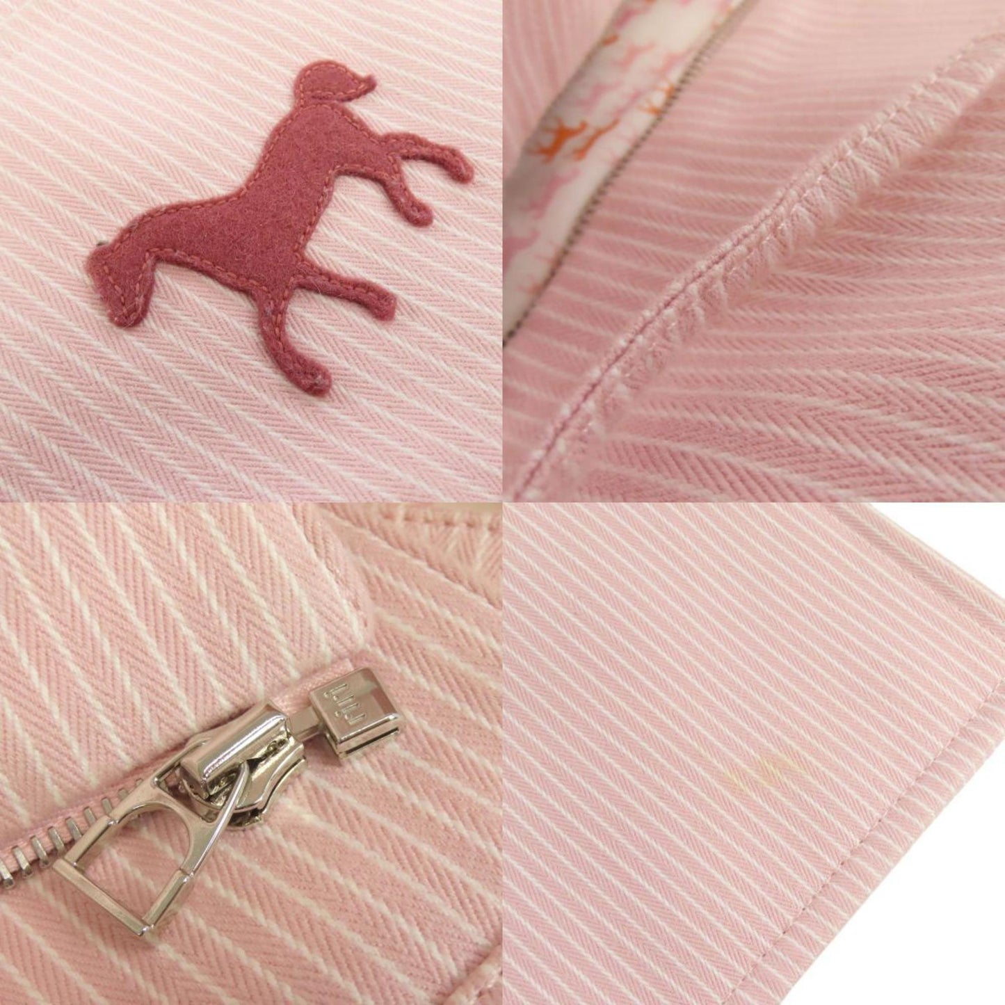 Hermes Mother'S Bag Tote Canvas