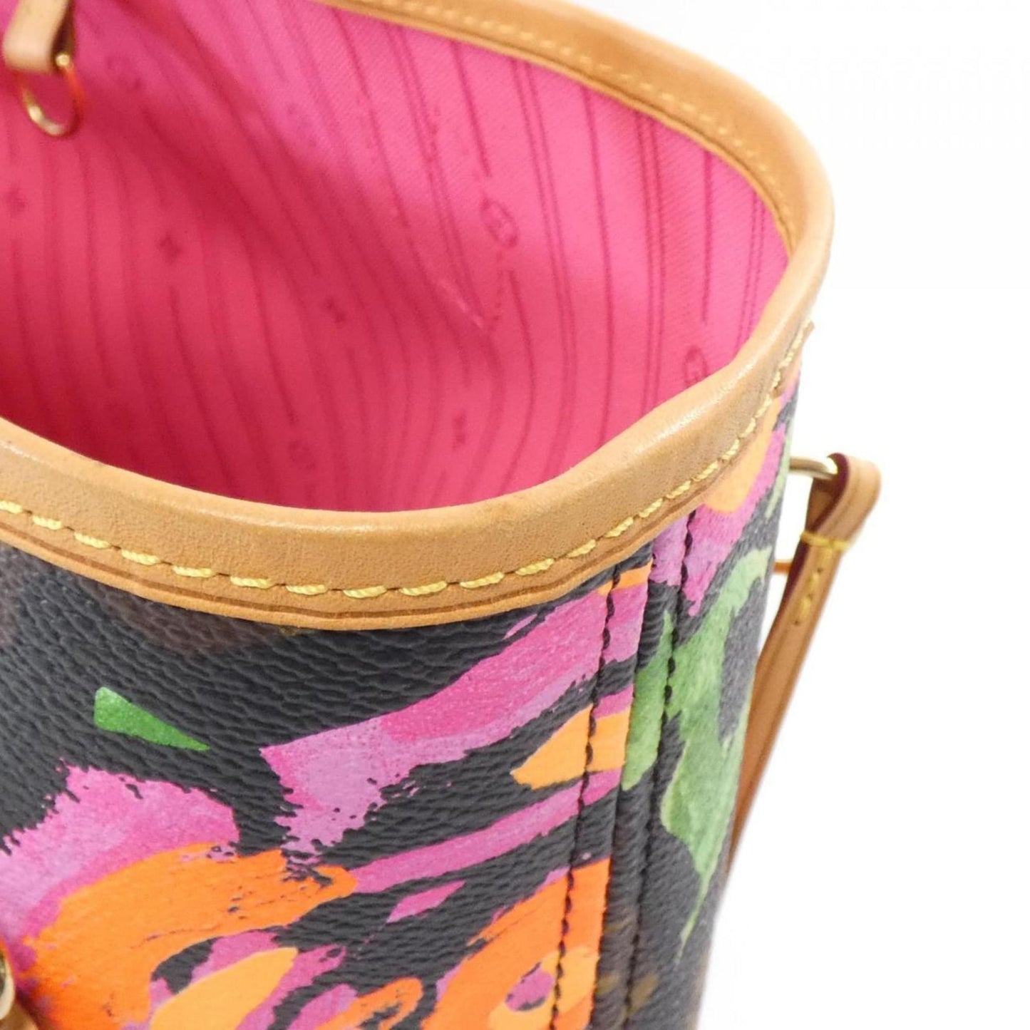 Louis Vuitton Monogram Rose (Stephen Sprouse) Neverfull Mm M48613 Bag
