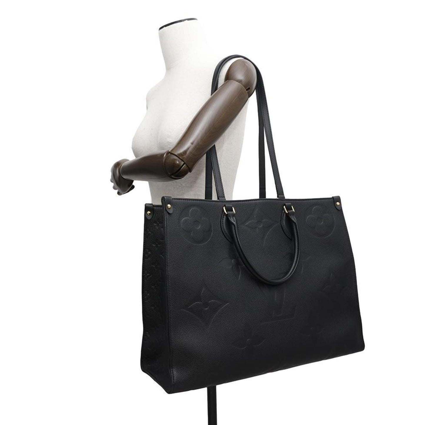 Louis Vuitton Tote Bag Monogram Empreinte On The Go Gm M44925 Louis Vuitton 2Way Shoulder Black
