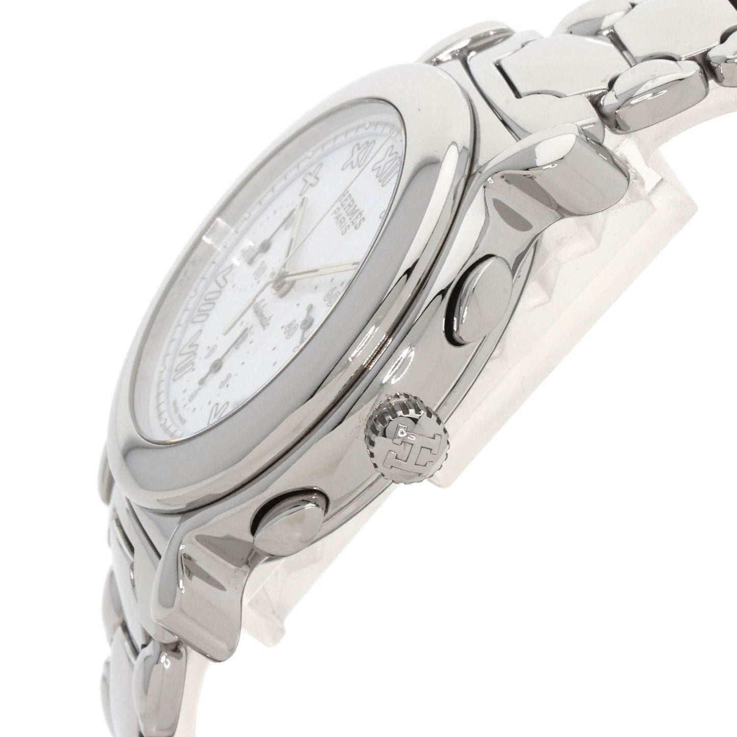 Hermes Kp1.910 Kepler Watch Stainless Steel Ss