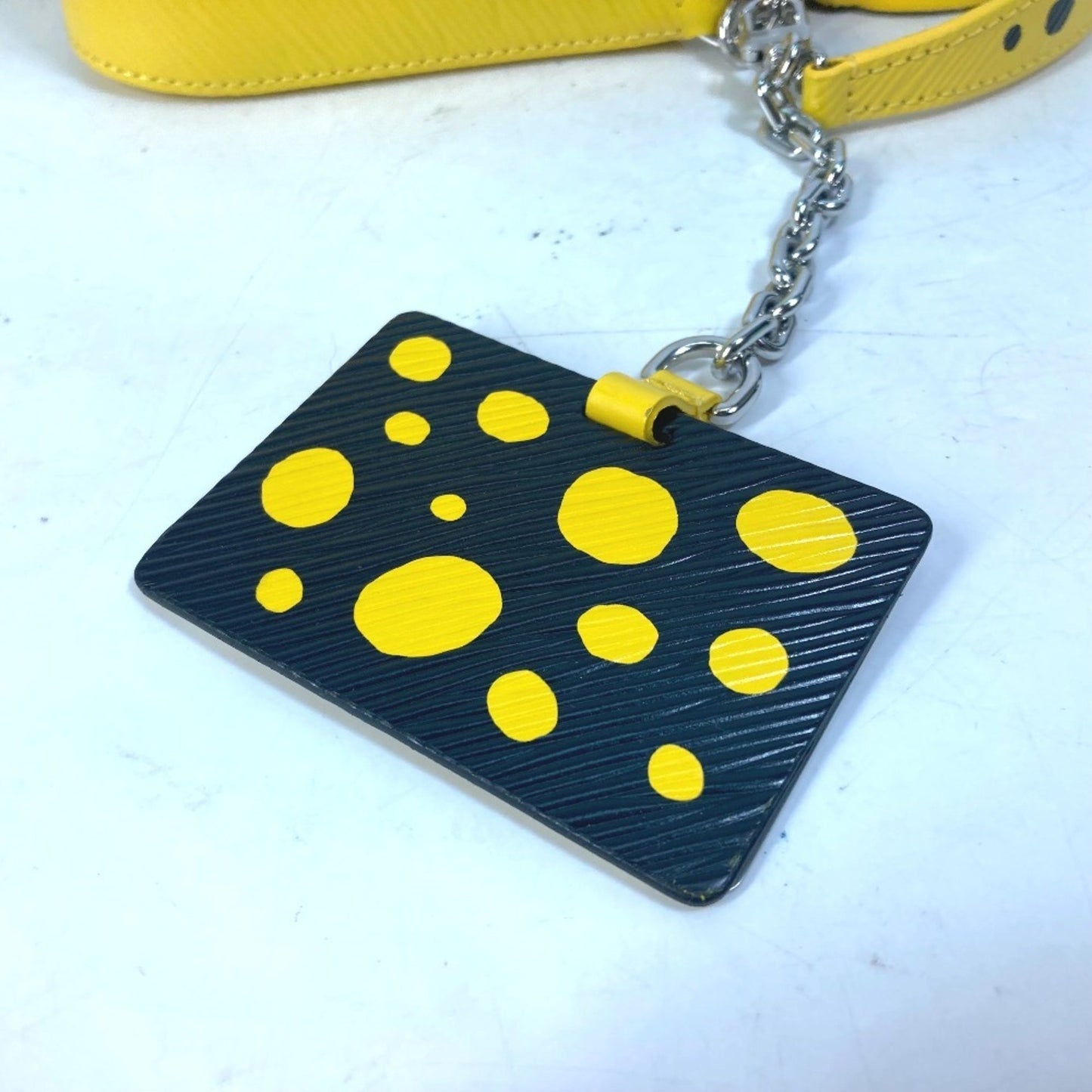 Louis Vuitton M21702 Yayoi Kusama Collaboration Lvxyk Malellini Shoulder Bag Handbag Epi Leather