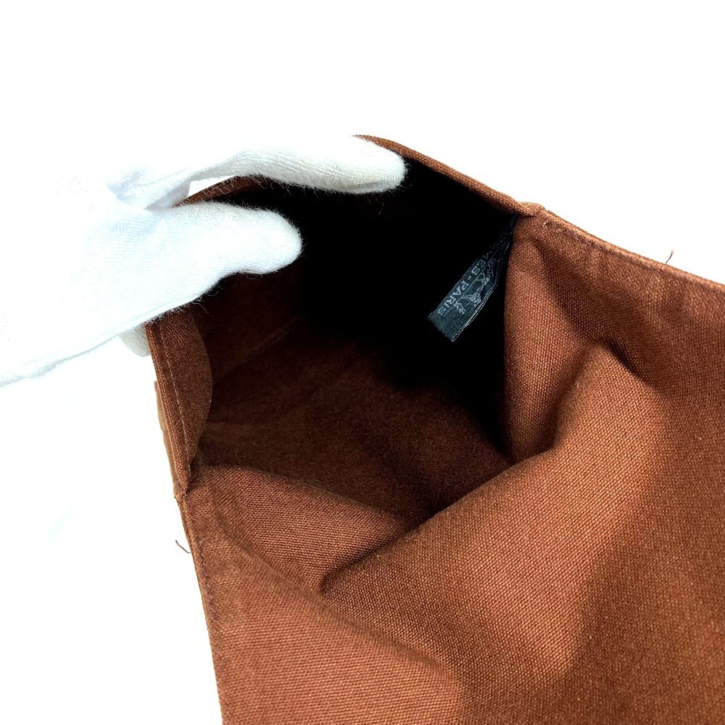 Hermes H Logo Vertical Flap Makeup Pouch