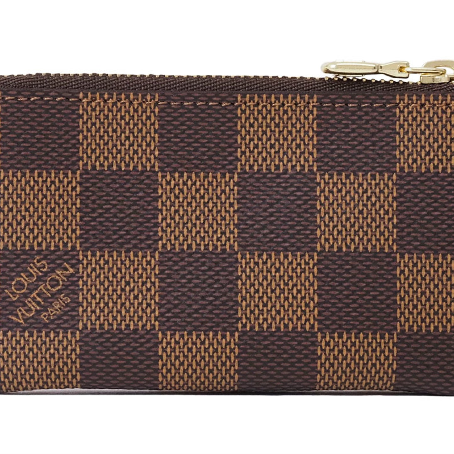 Louis Vuitton Pochette Cle Card Case Damier Ebene