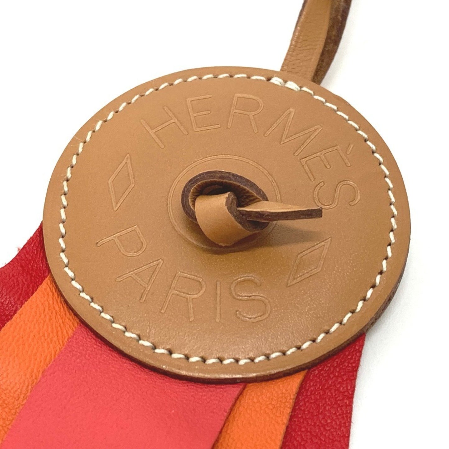 Hermes Paddock Flotte Bag Keychain Charm Anjou Milo