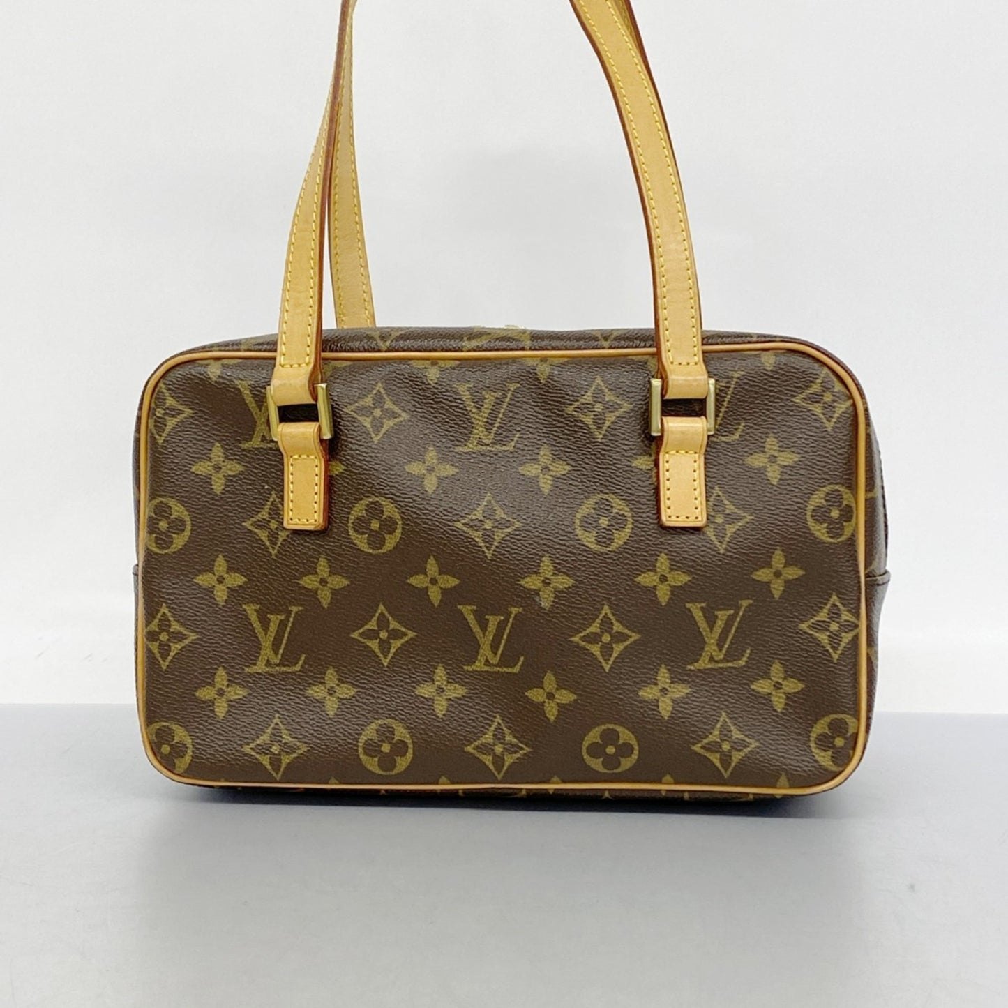 Louis Vuitton Monogram Cite Mm Shoulder Bag M51182 Brown